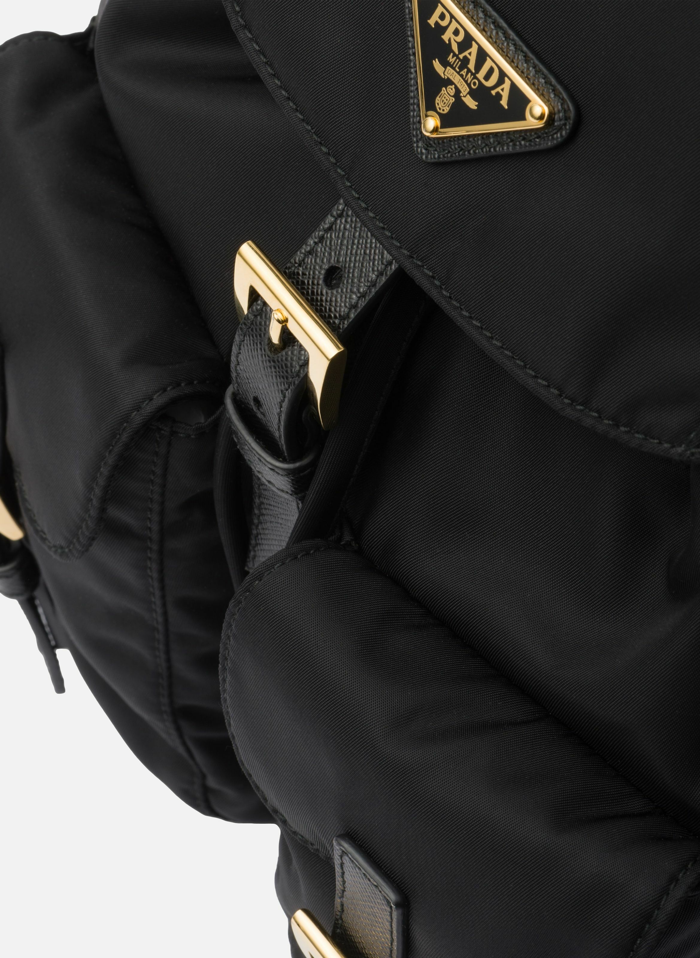 Petit sac à dos prada re-edition 1978 en re-nylon PRADA Noir