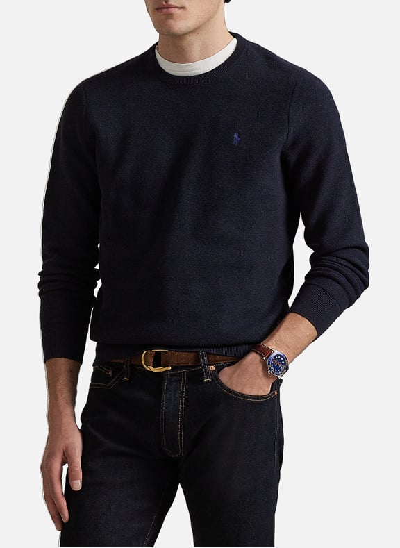 Pull en coton Bleu by POLO RALPH LAUREN POLO RALPH LAUREN Pull en coton Bleu