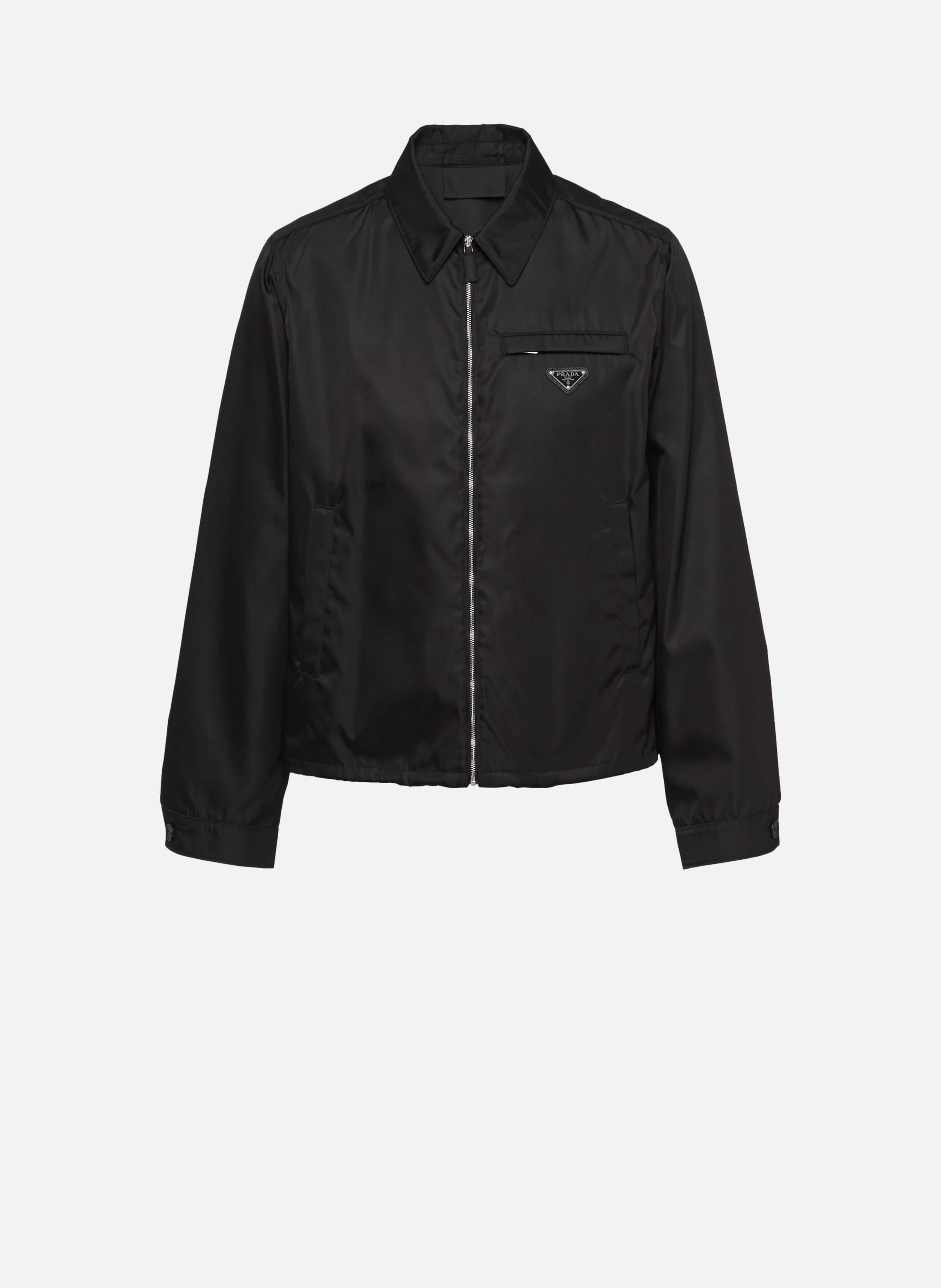 Blouson en re-nylon PRADA Noir