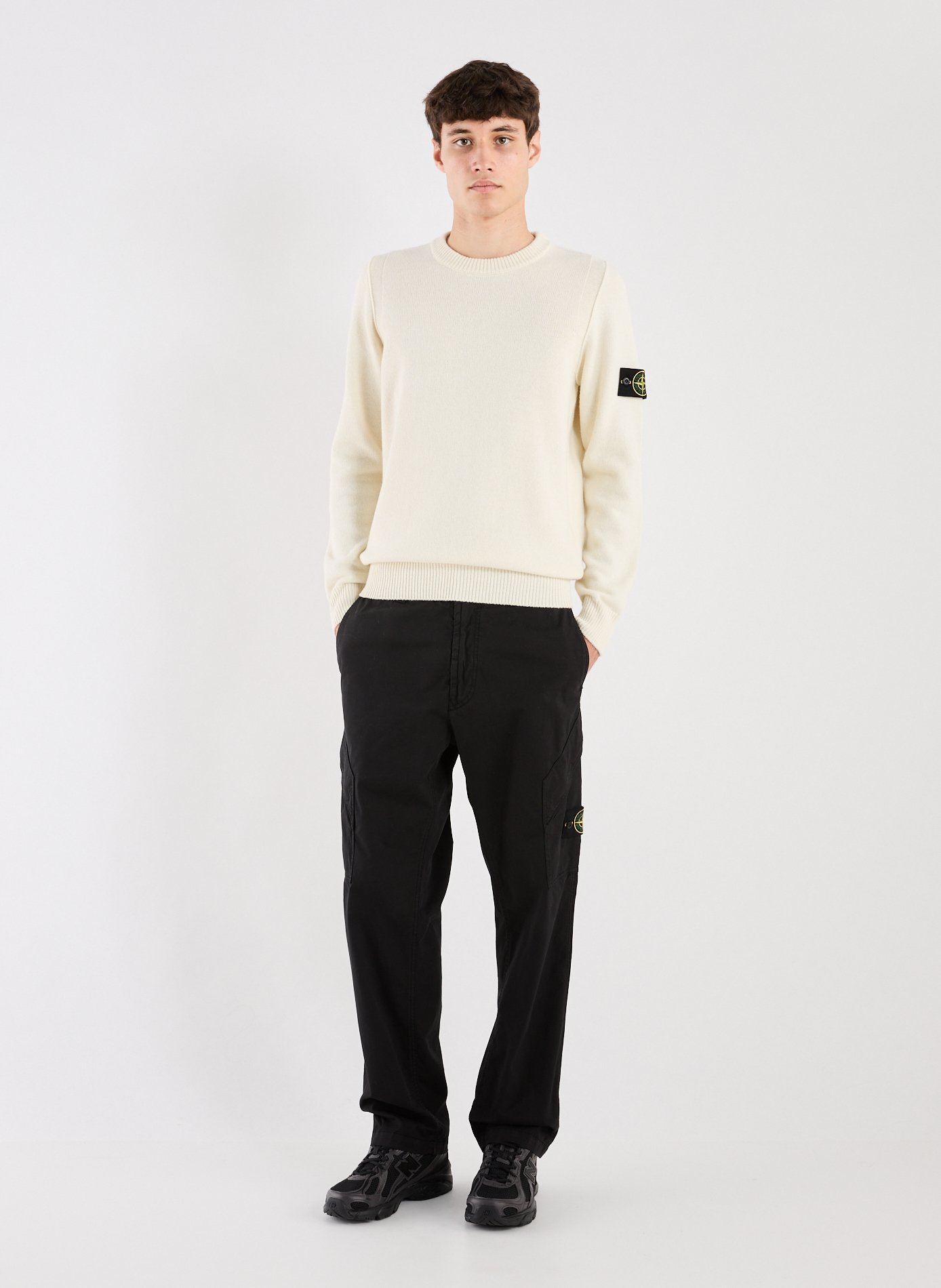 Wool blend Jumper STONE ISLAND Beige