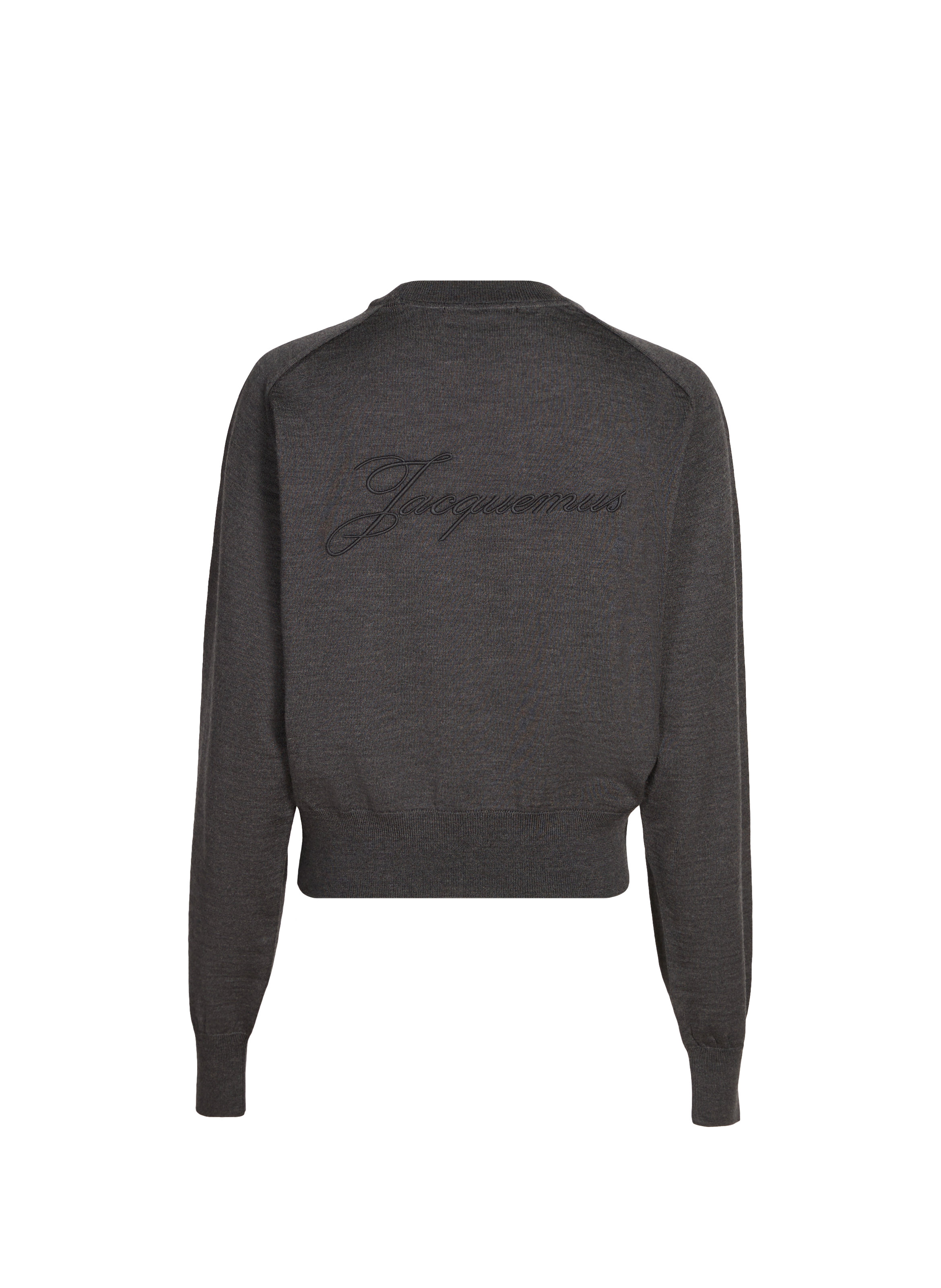 Wool sweatshirt JACQUEMUS Grey