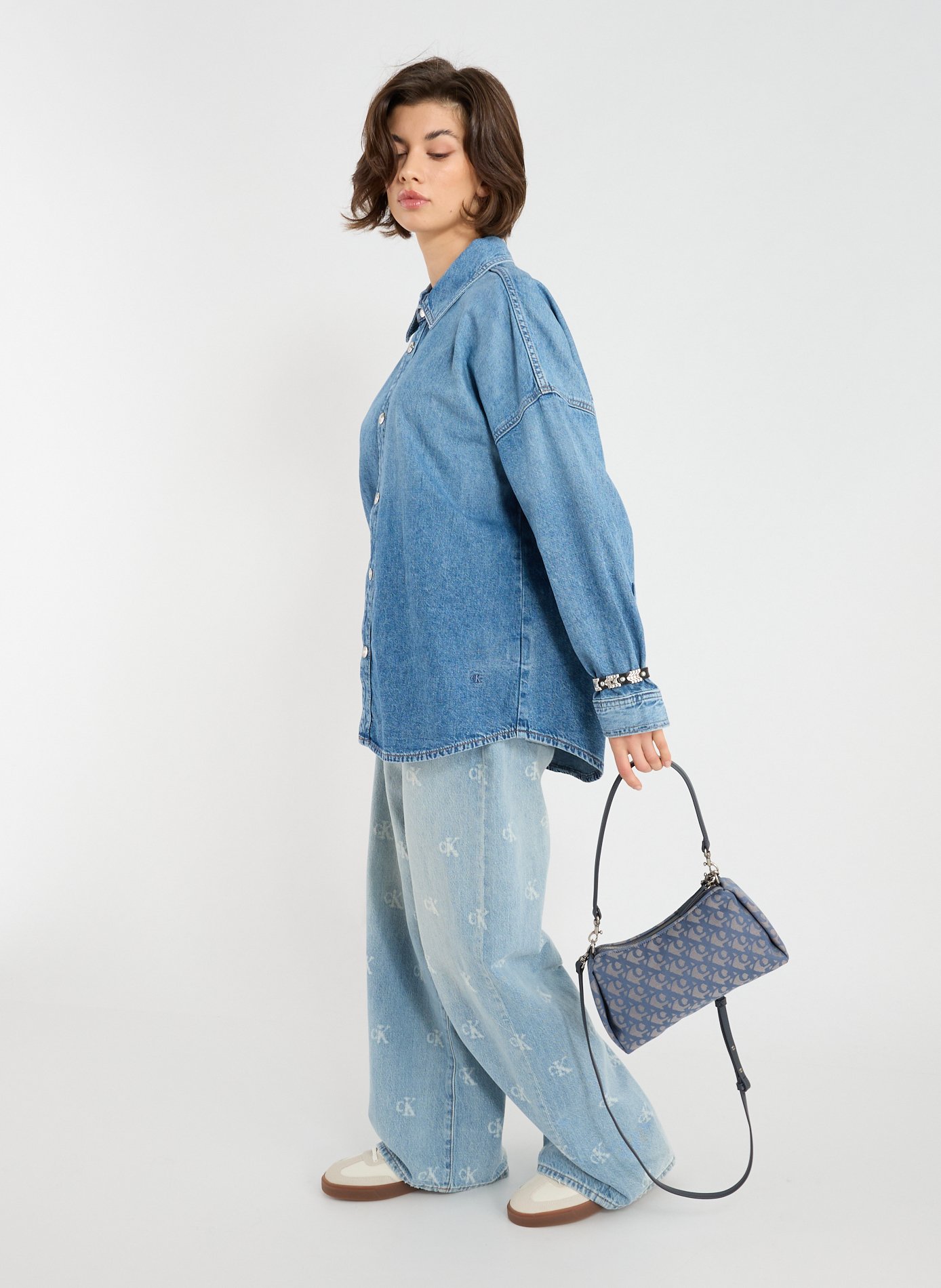 Sac logotypé à bandoulière CALVIN KLEIN Multicolore