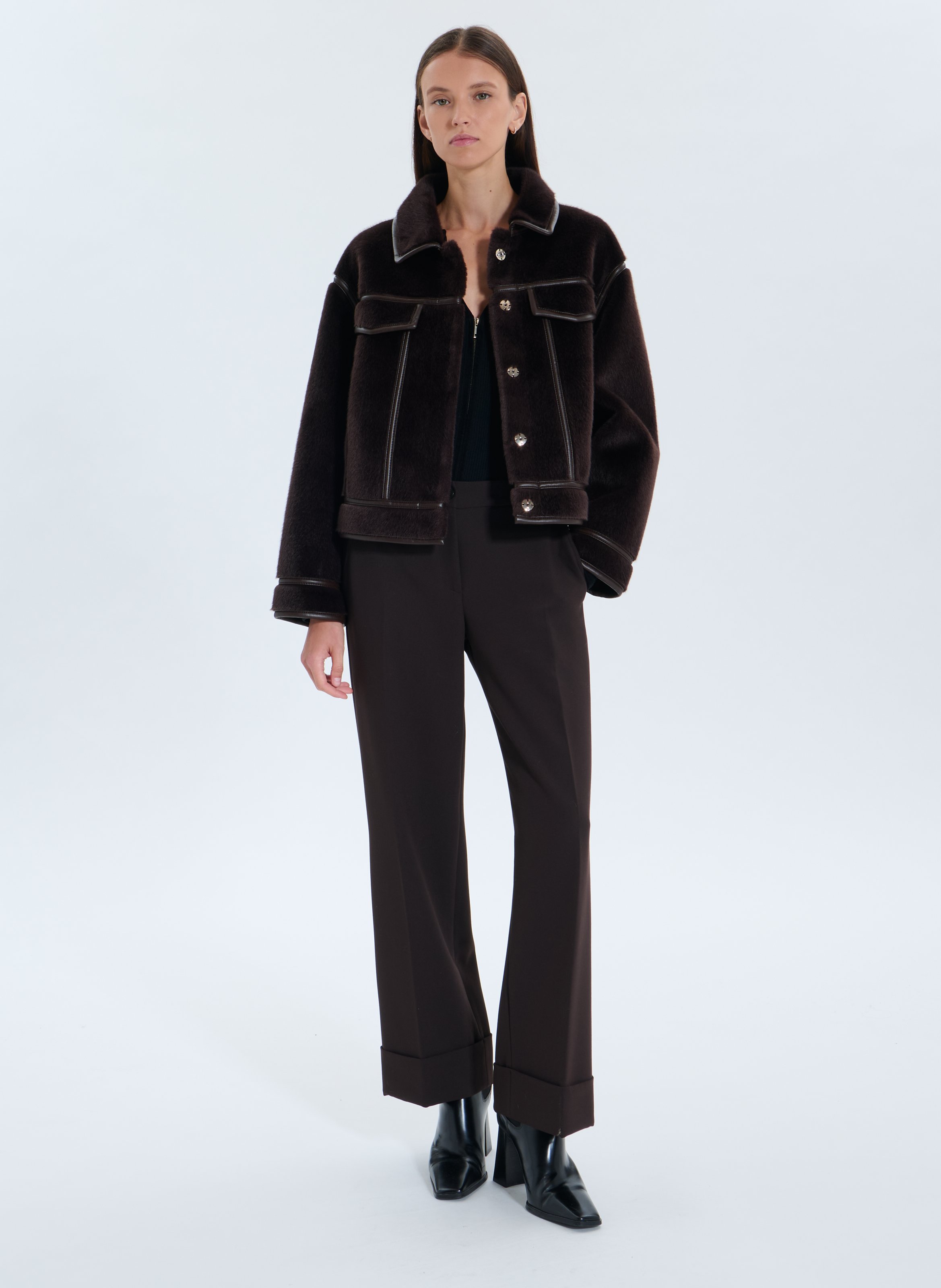 Pantalon  parly ZAPA Marron