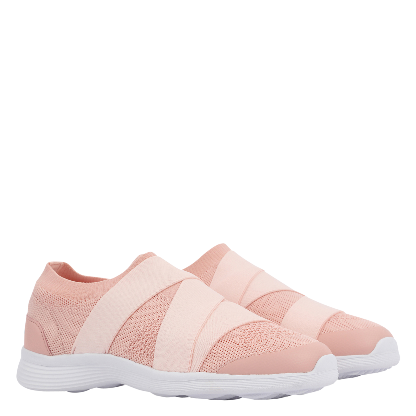 Baskets basses en maille stretch REPETTO Rose
