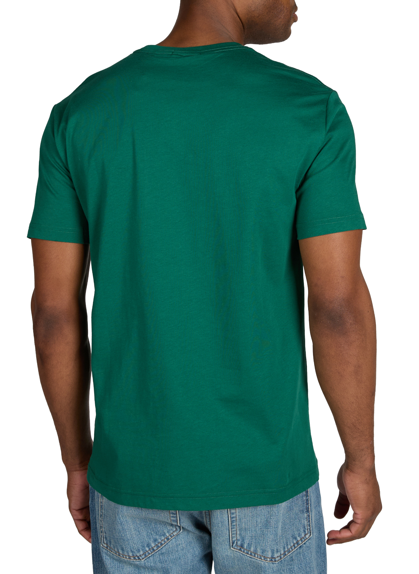T-shirt uni en coton GANT Vert