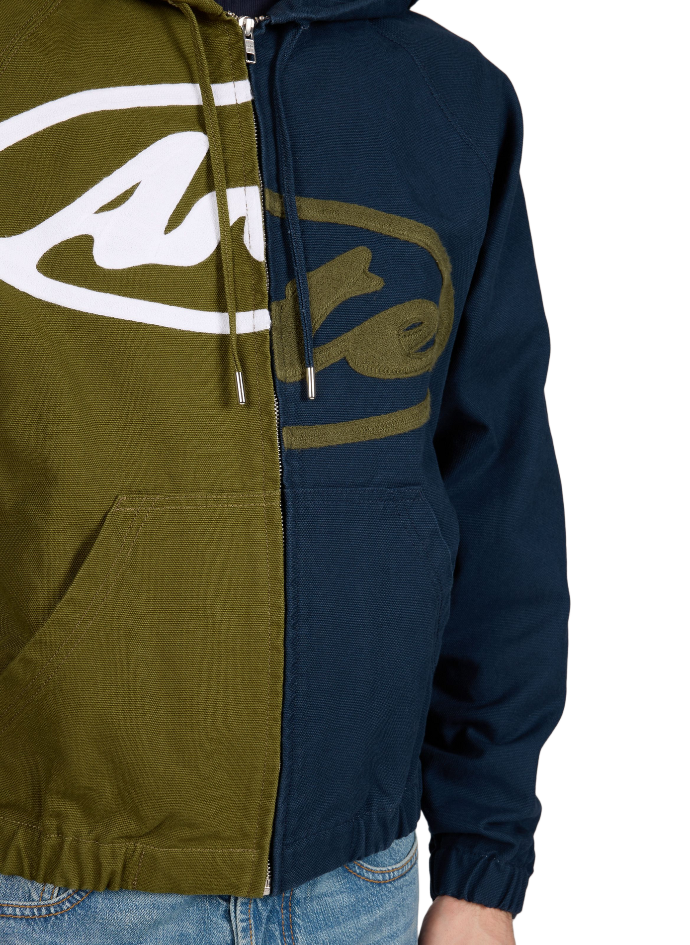 Veste logo ample à capuche en coton ARTE ANTWERP Bleu