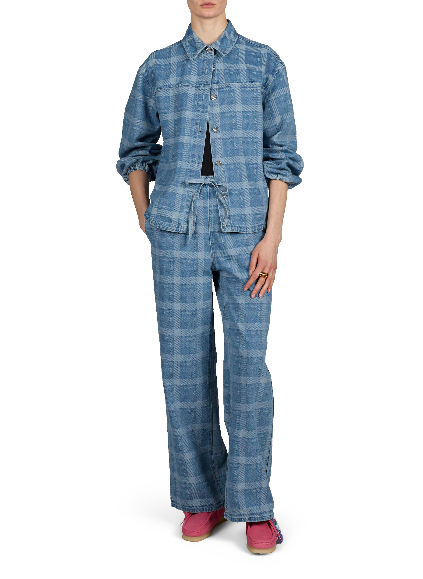 Wallabee suede leather moccasins CLARKS Pink