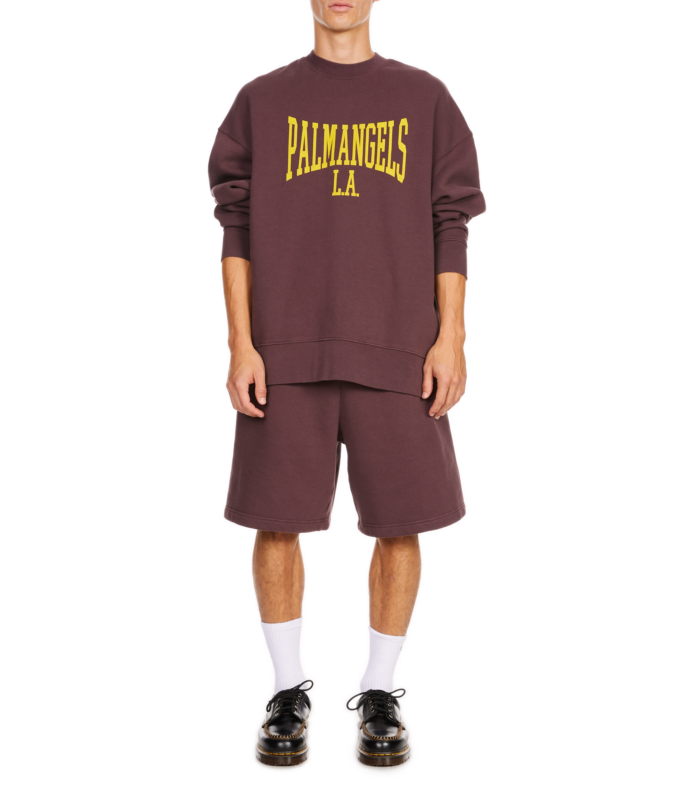 Calfskin leather lace-up loafers DR. MARTENS Black