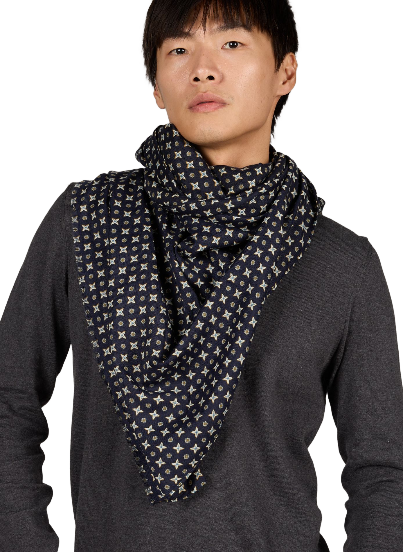 Patterned scarf SAISON 1865 Multicolour