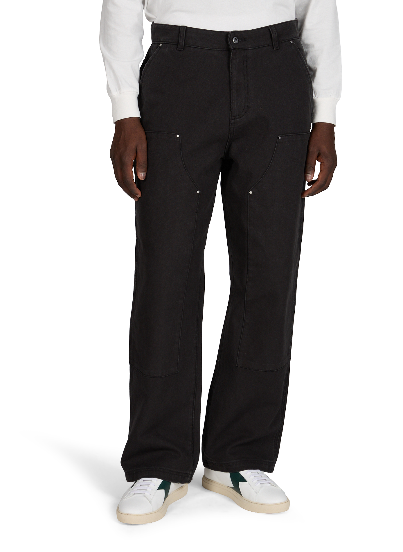 Jean droit en coton REPRESENT Noir