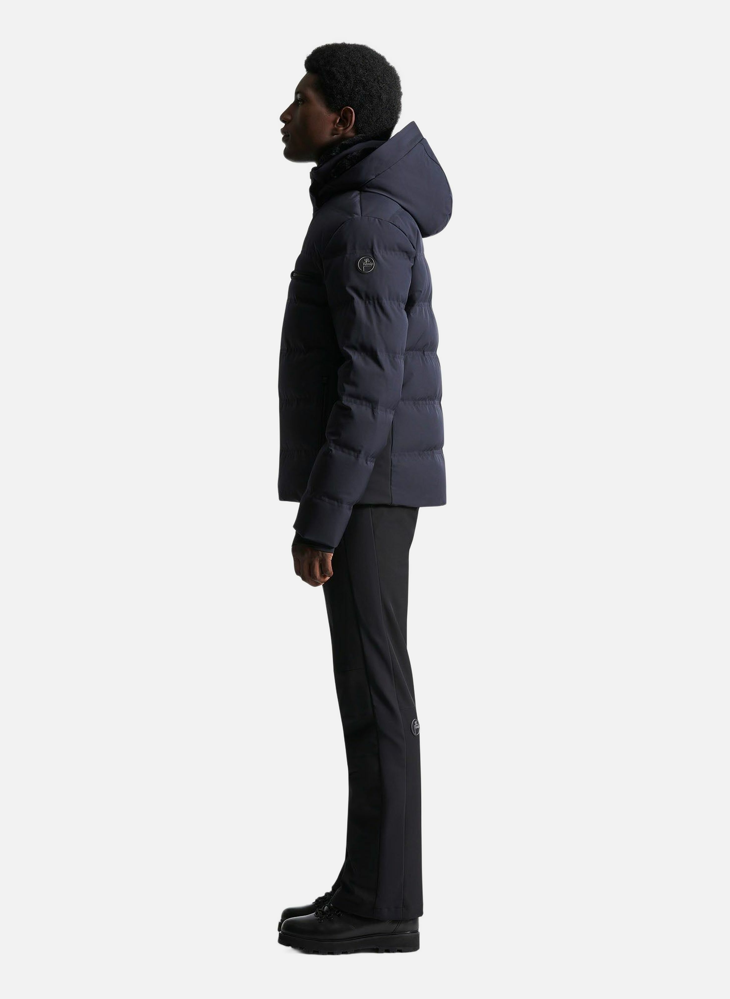 Veste de ski berlioz col montant coupe regular FUSALP Bleu