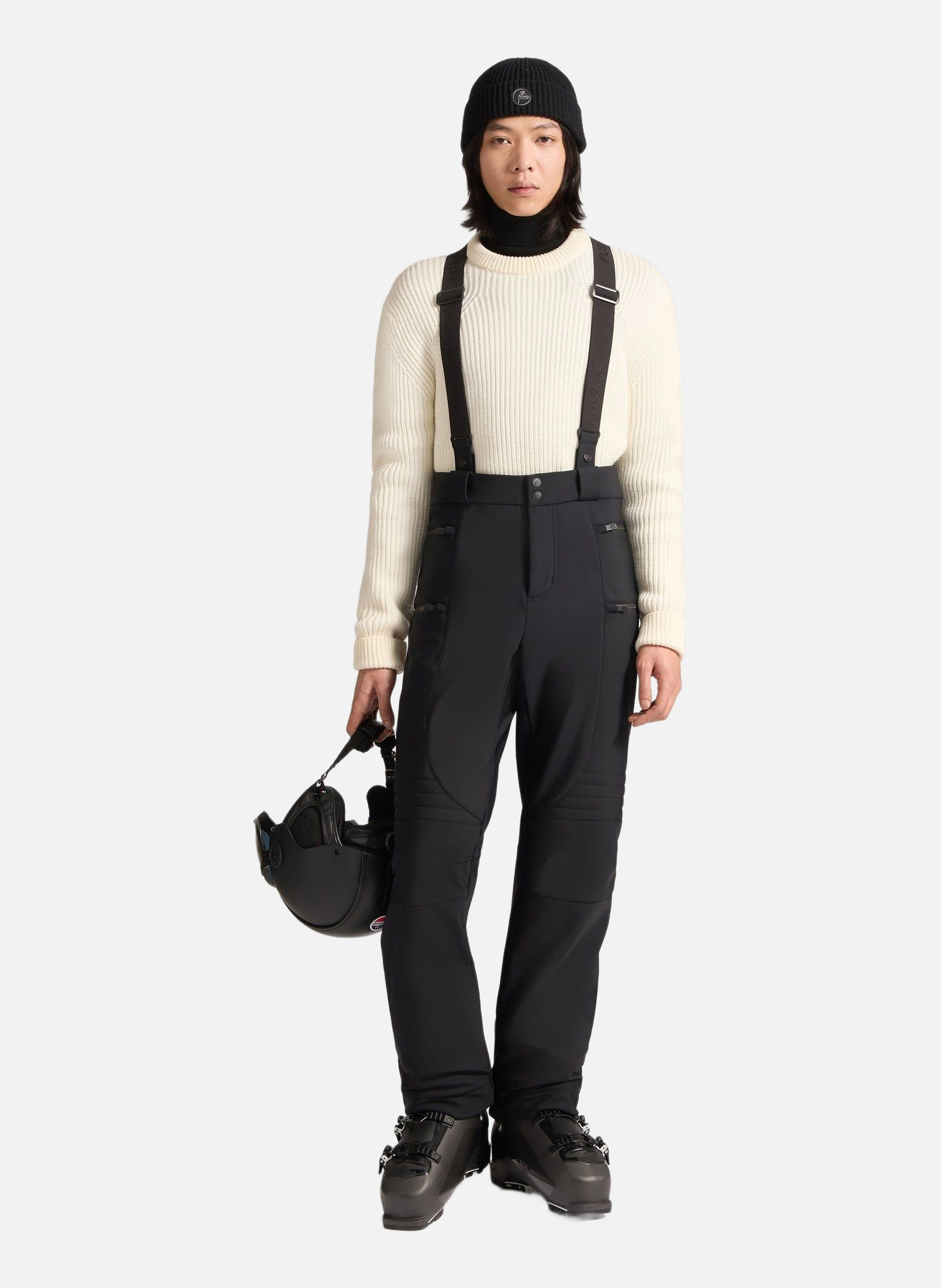 Pantalon de ski flash coupe regular FUSALP Noir