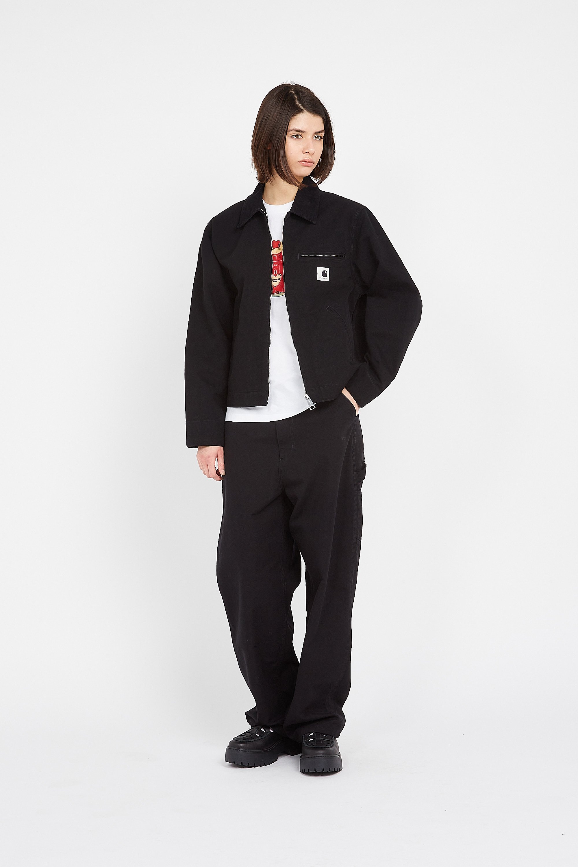 Veste w' og detroit jacket CARHARTT WIP Noir