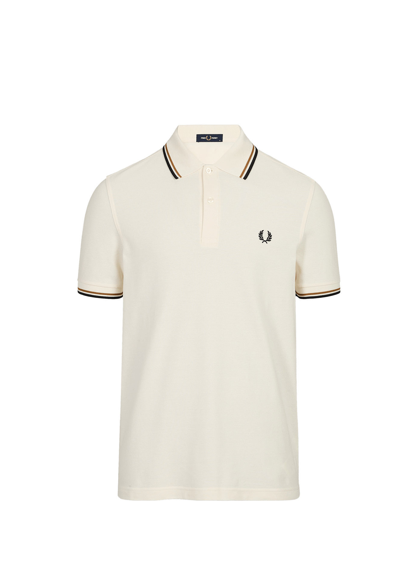Polo en coton piqué FRED PERRY Beige