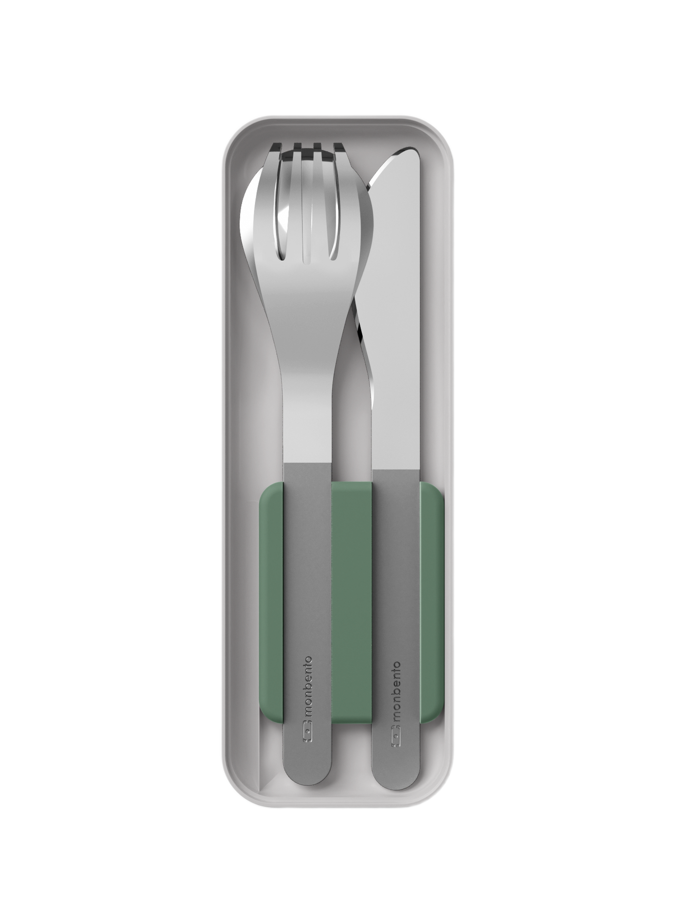 Ménagère de 3 couverts Slim Box MONBENTO Vert