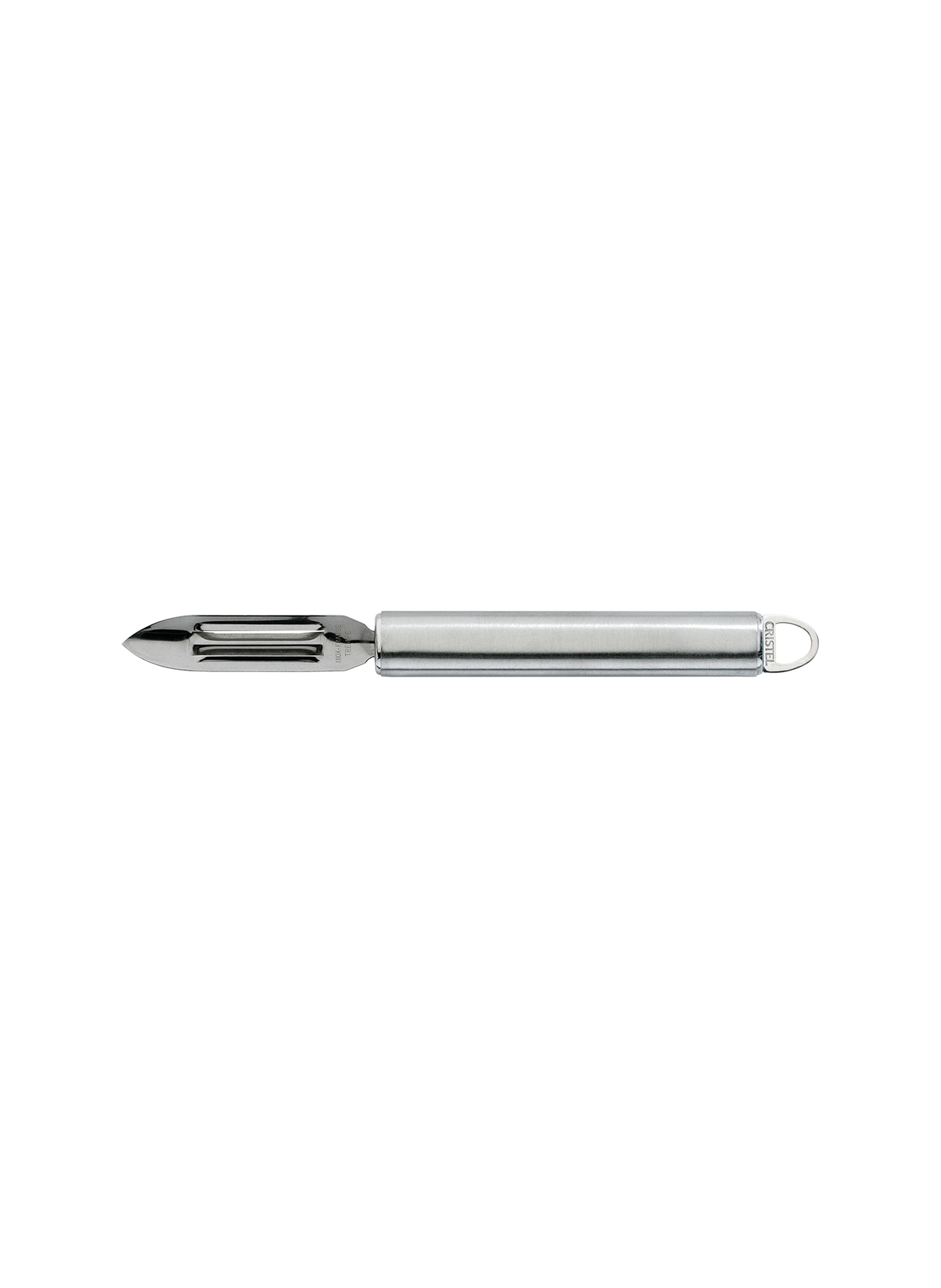 Eplucheur économique Poc en inox CRISTEL Gris