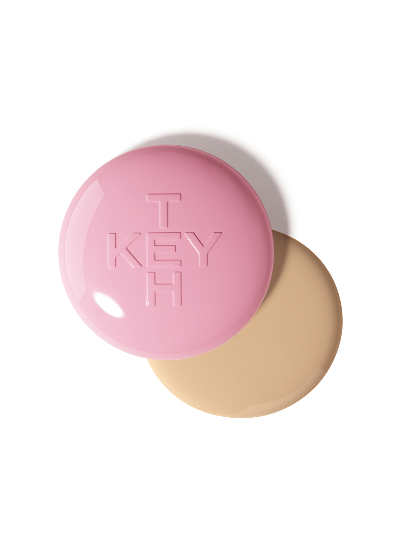 Farbiges Rosa Magnetkissen KEYTH 03 - pure beige