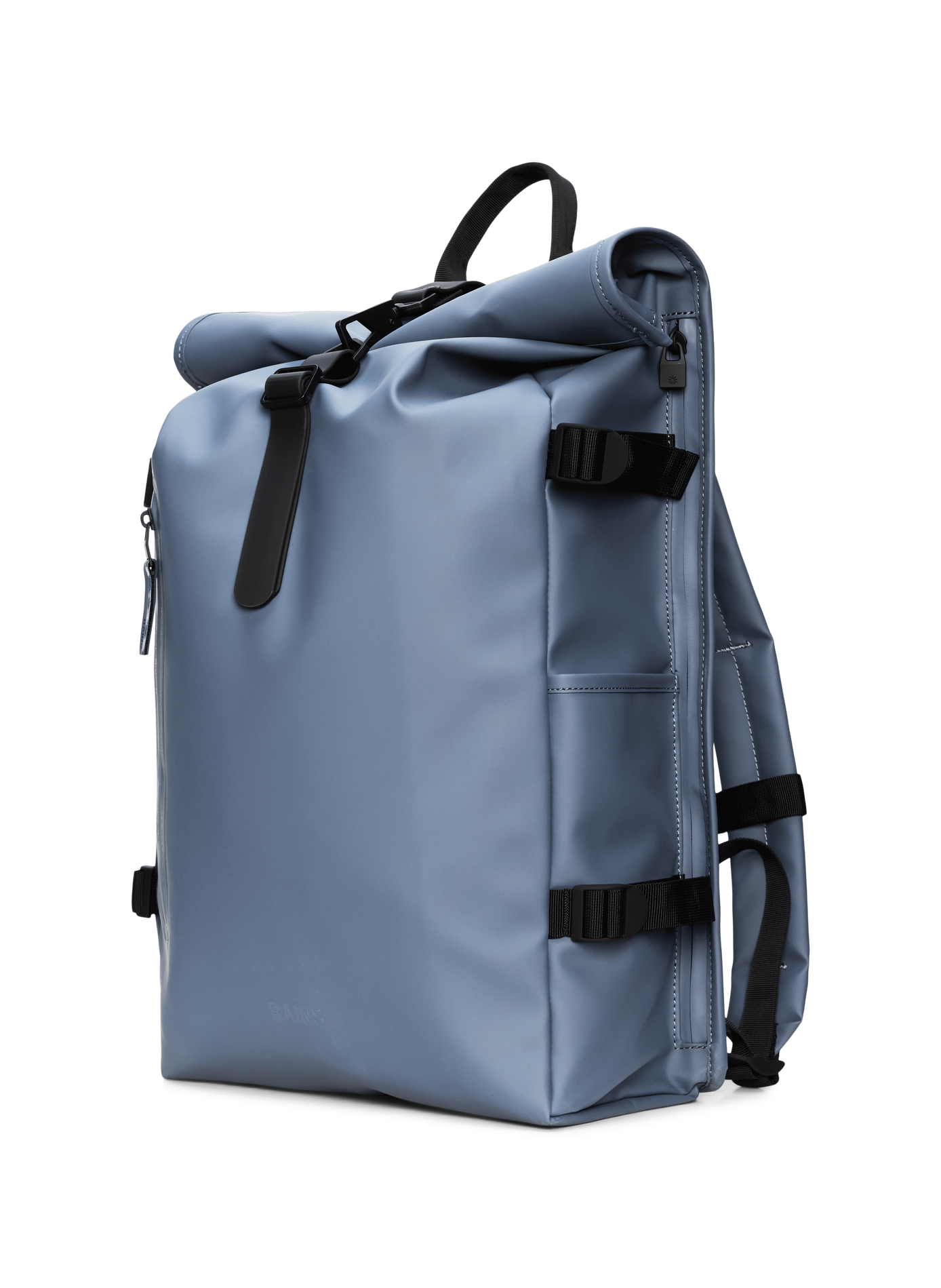 Mochila Rolltop Rucksack Grande RAINS Azul