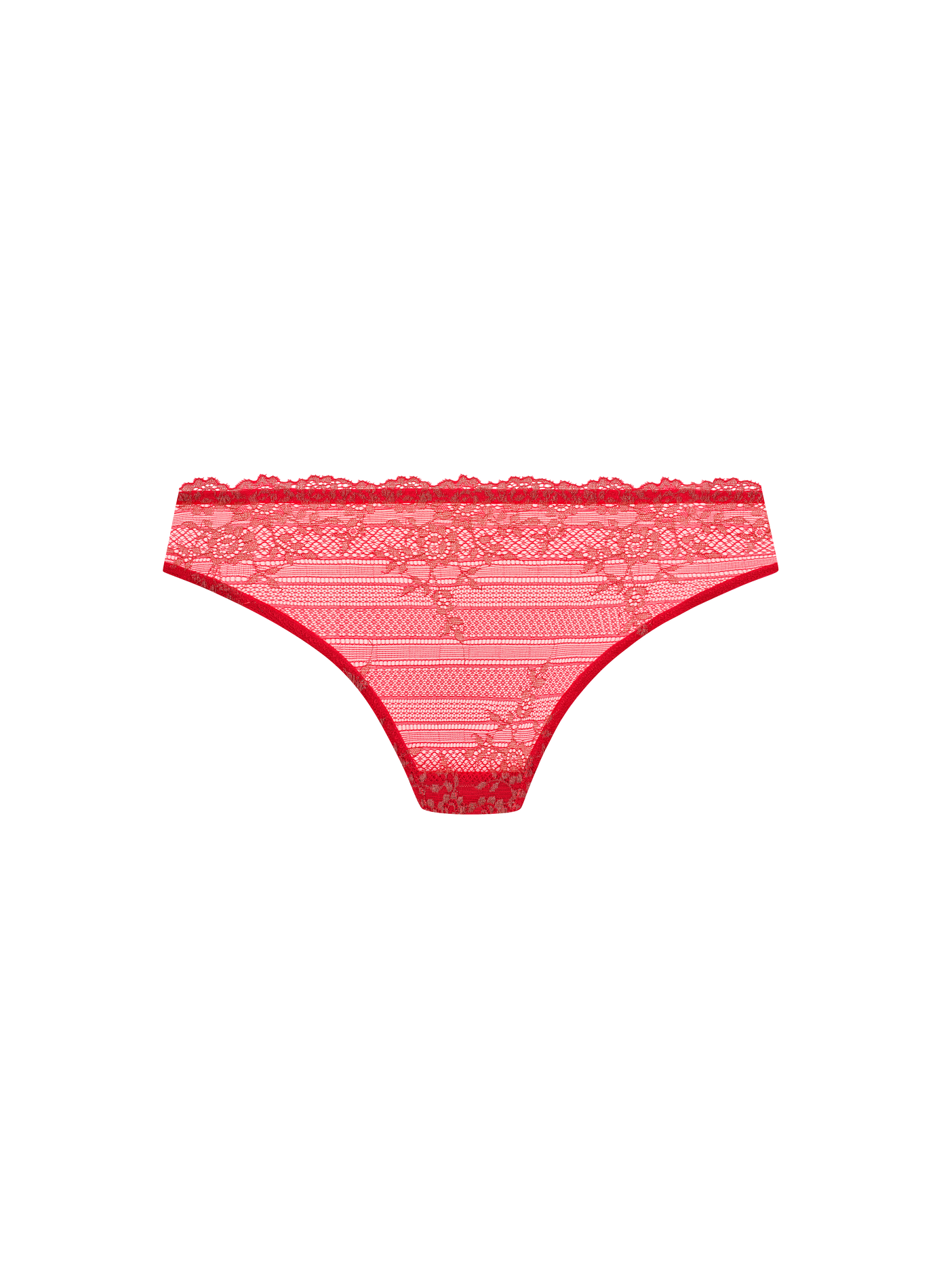 Culotte en dentelle WACOAL Rouge
