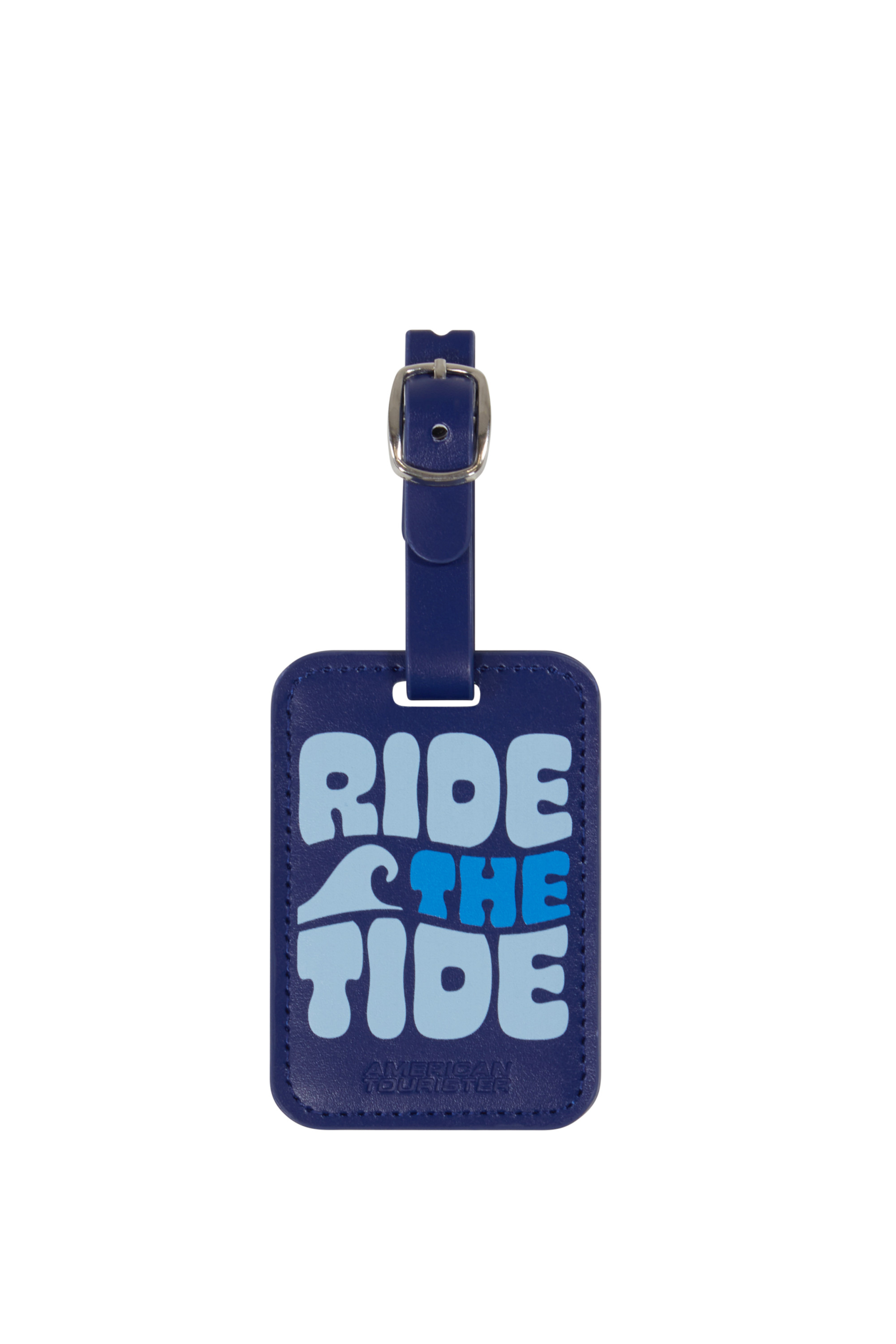 Étiquette à bagages taille s AMERICAN TOURISTER Bleu