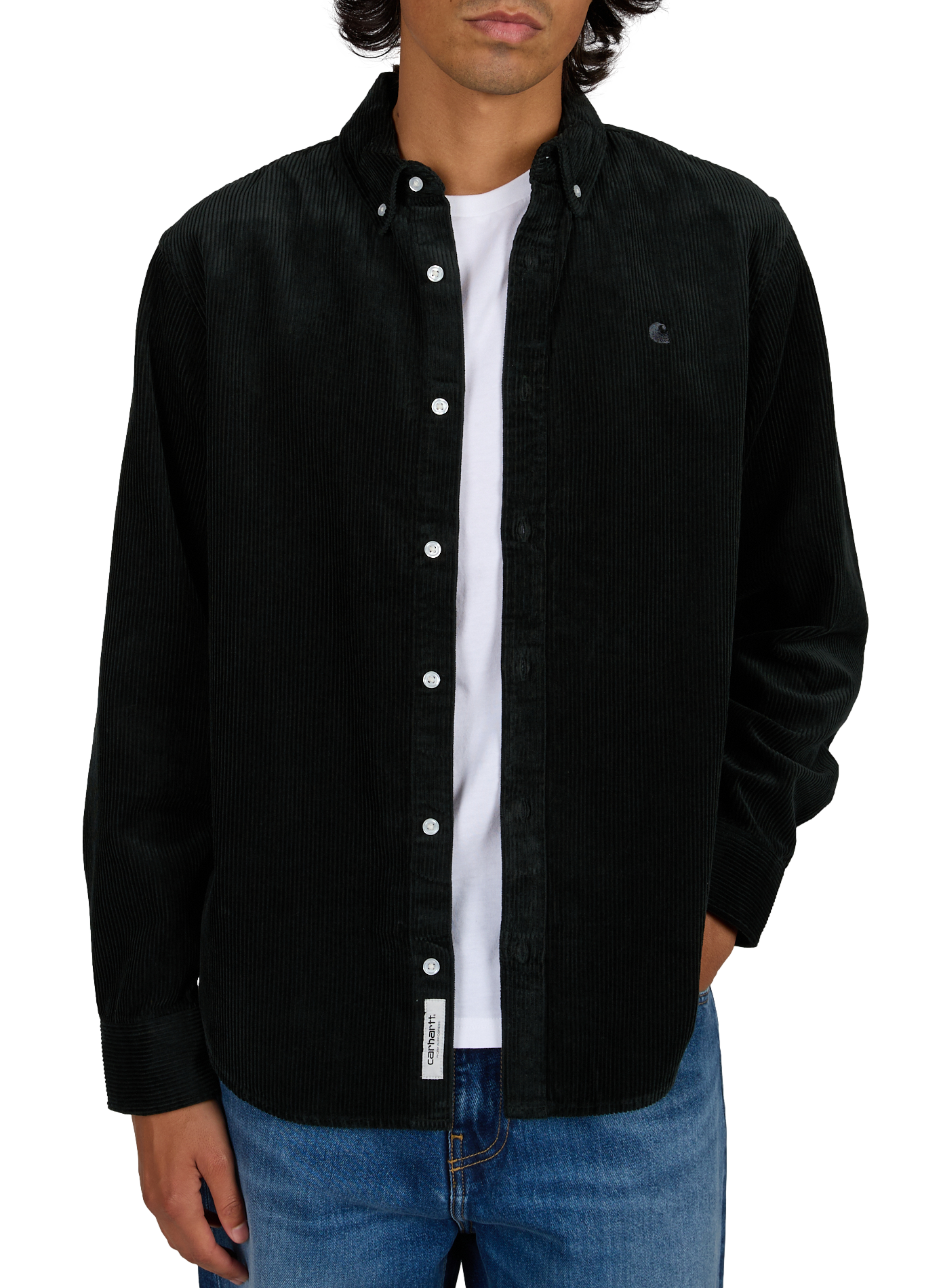 Corduroy shirt CARHARTT WIP Green