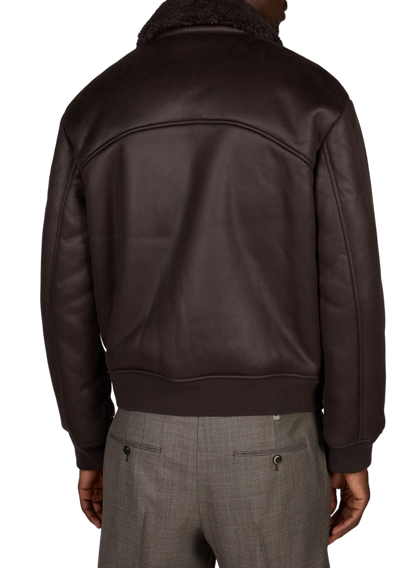 Pilotenjack met bontkraag ARMANI EXCHANGE Bruin