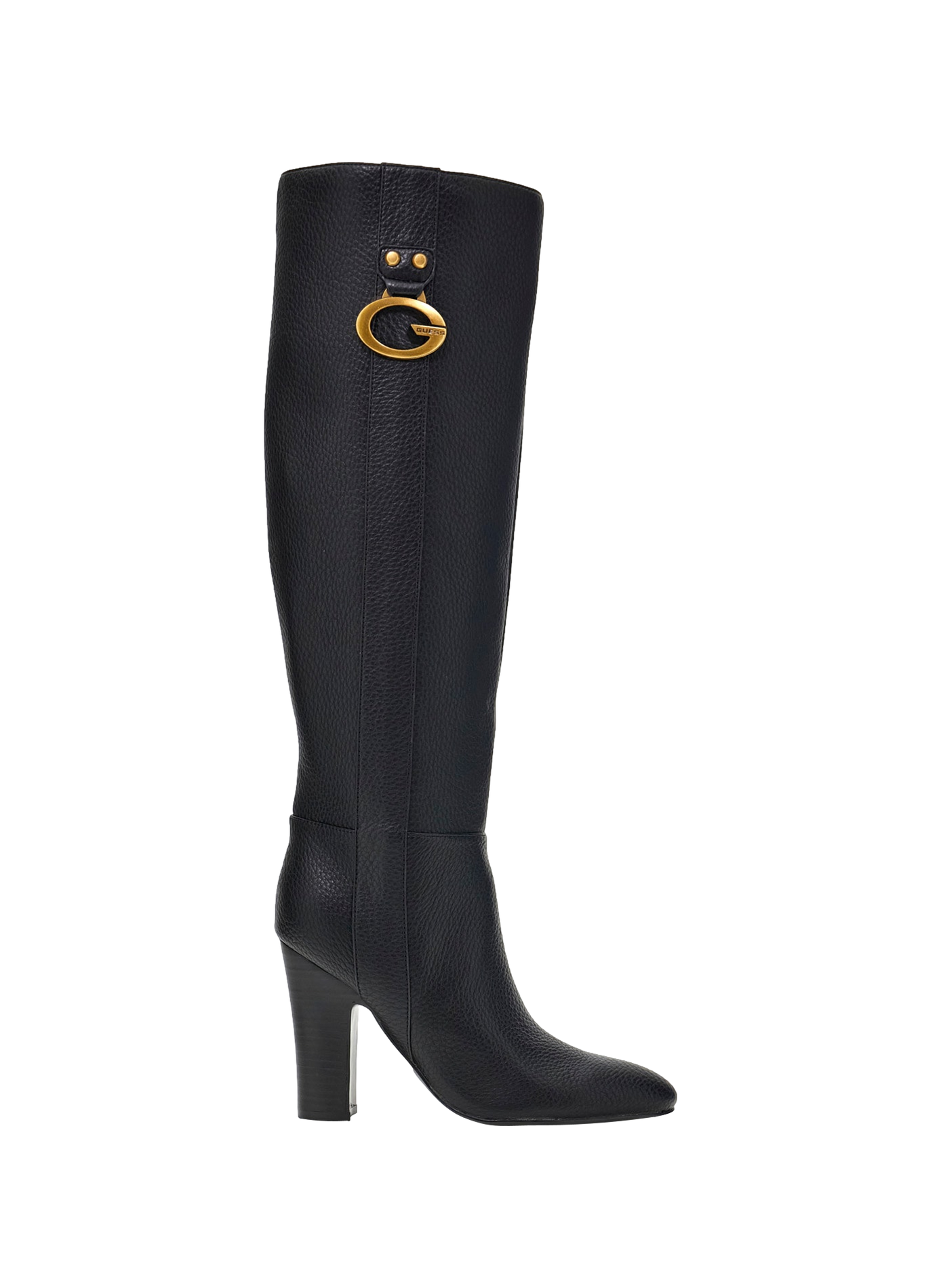 Bottes effet cuir GUESS Noir