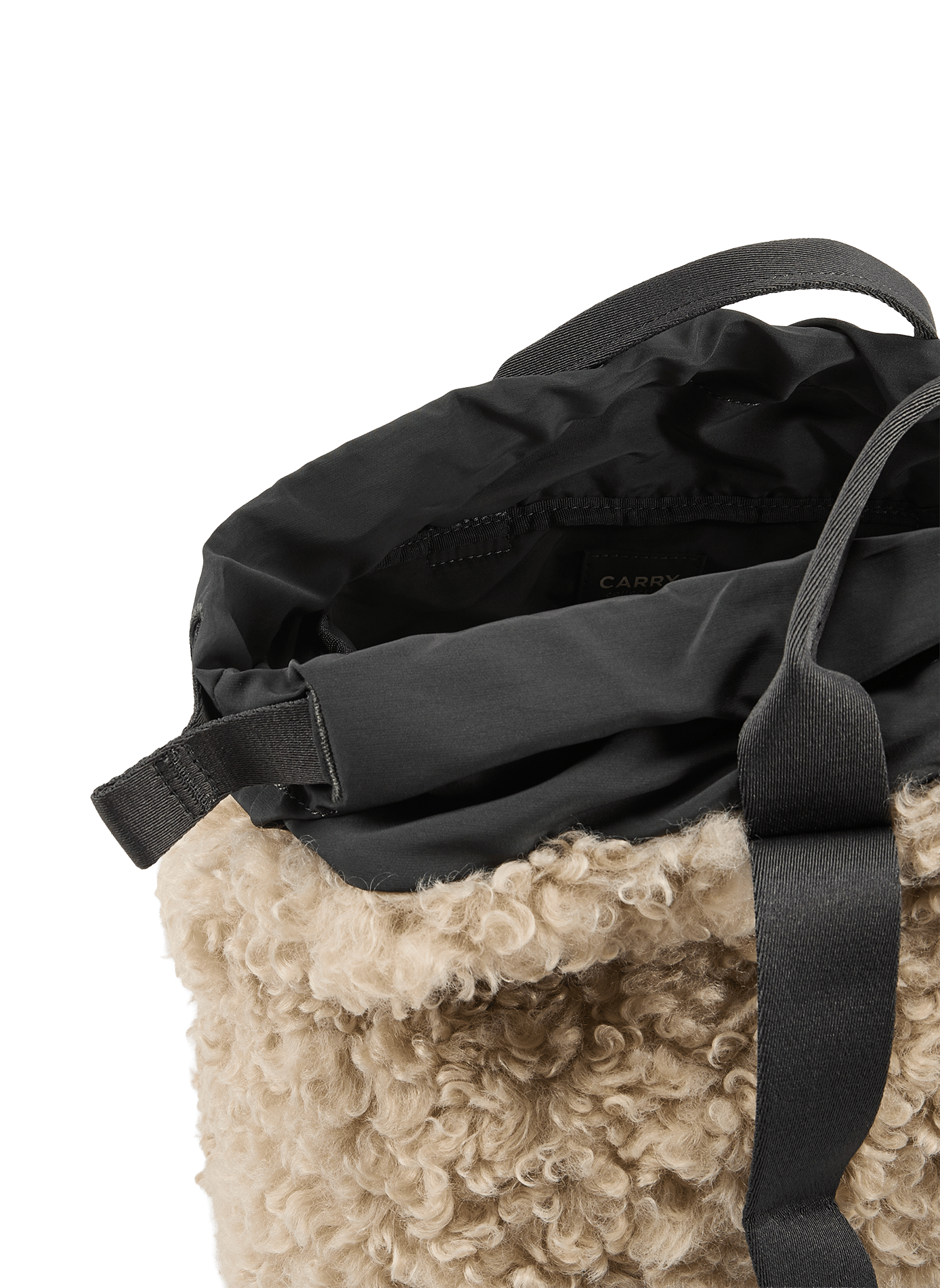 Borsa shopper in pelliccia TUCANO Beige