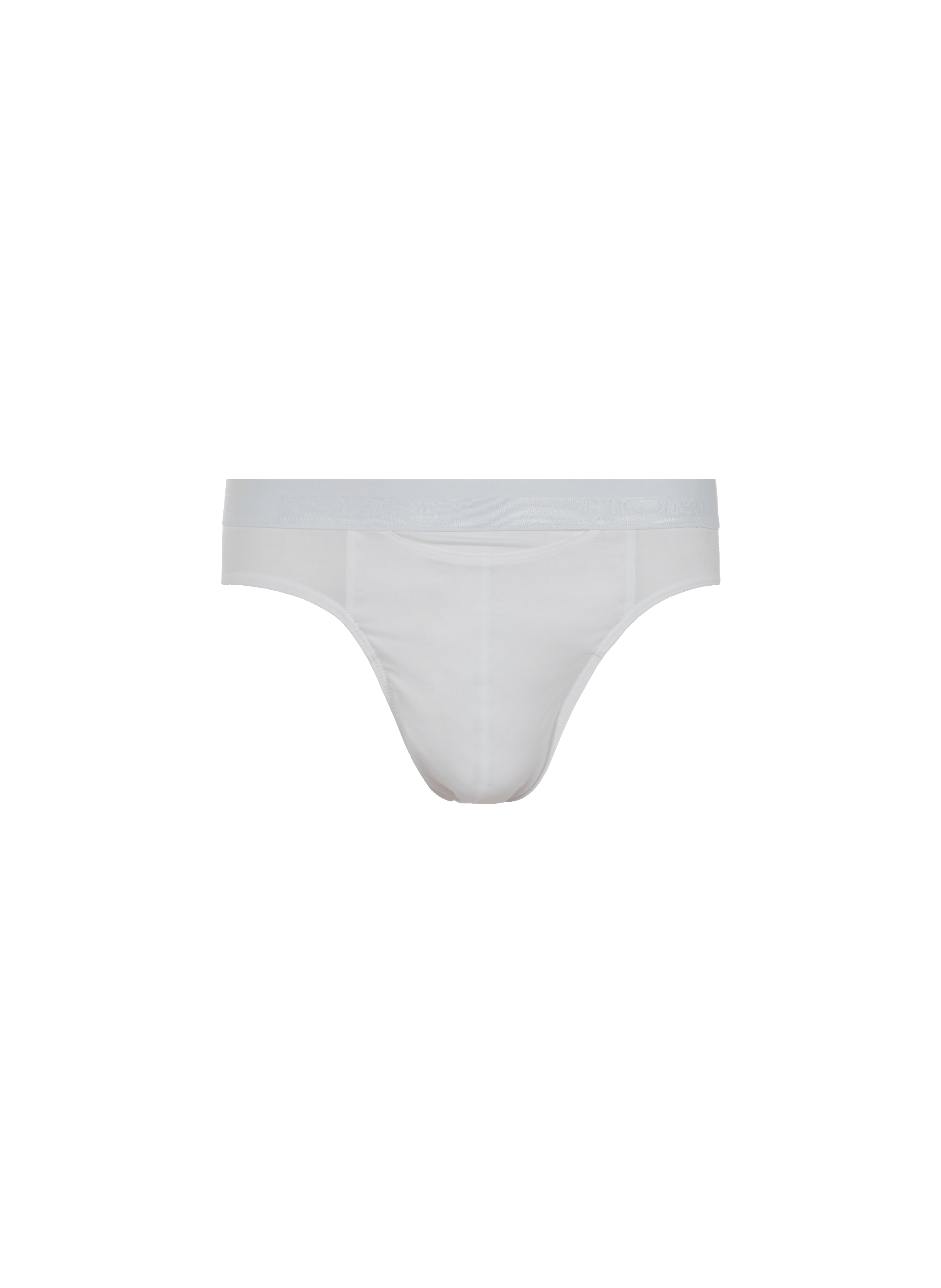 HOM H01 modal cotton briefs White
