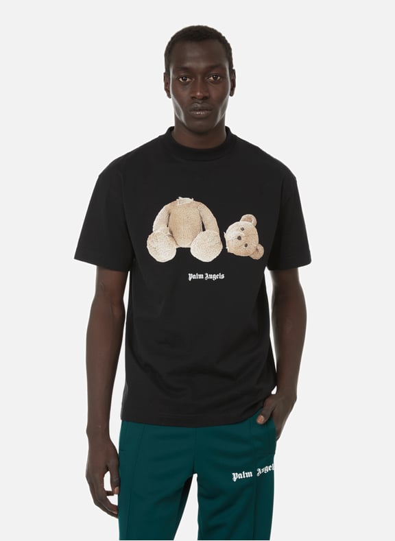 T-shirt ourson en coton Noir by PALM ANGELS PALM ANGELS T-shirt ourson en coton Noir