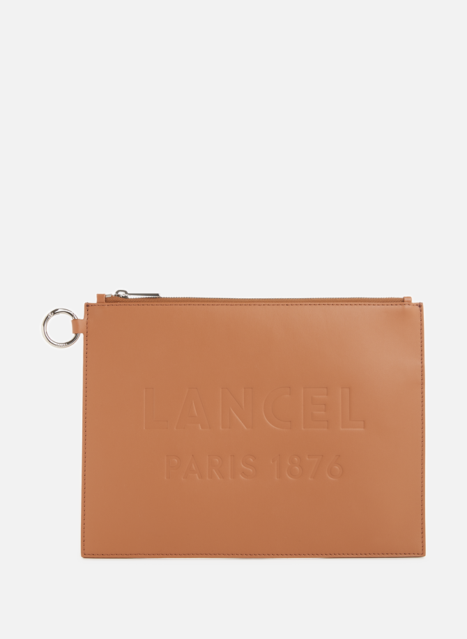Essentiel L pouch in leather LANCEL