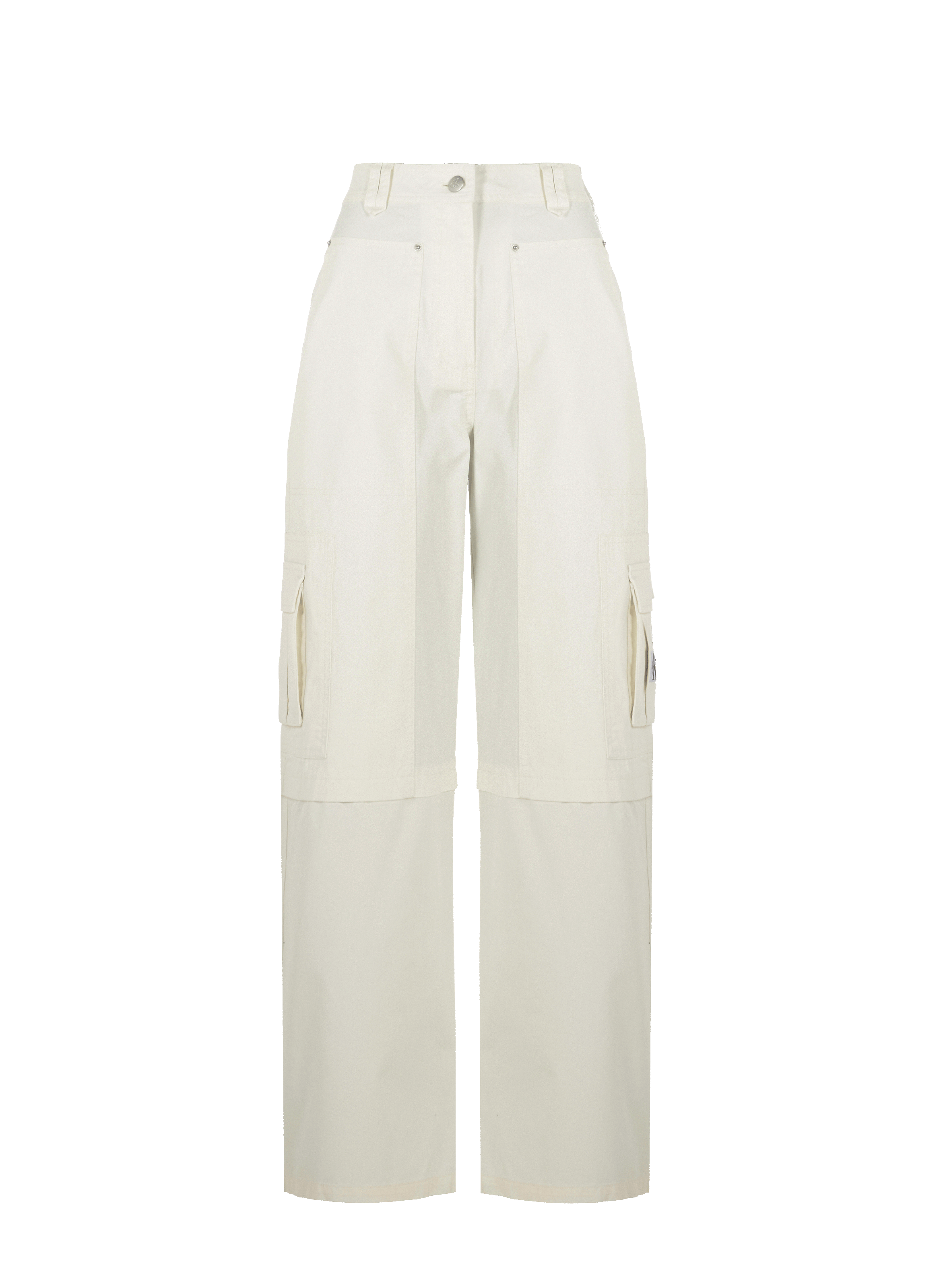 Pantalon cargo en coton organique et coton