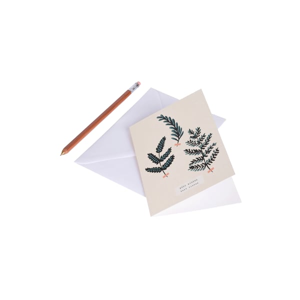 Carte postale Herbier d'Hiver