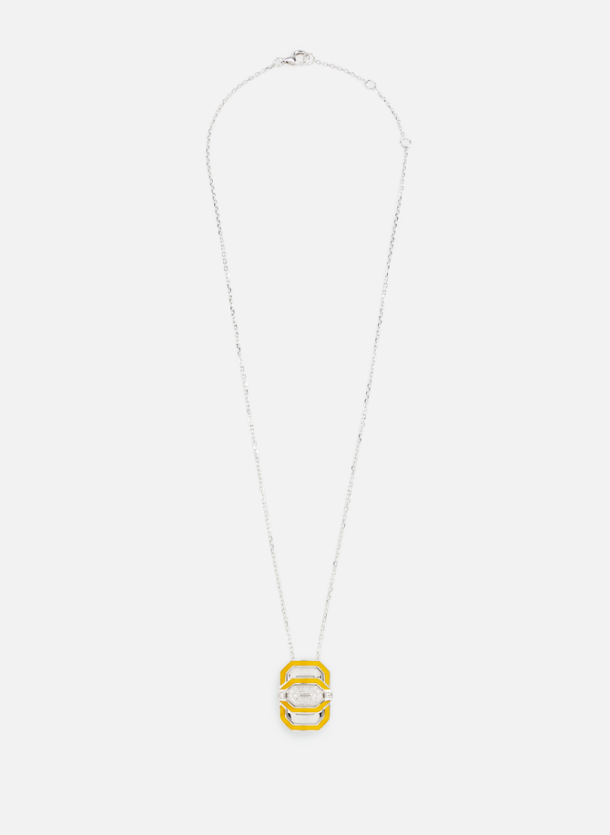 Mini My way necklace in silver STATEMENT
