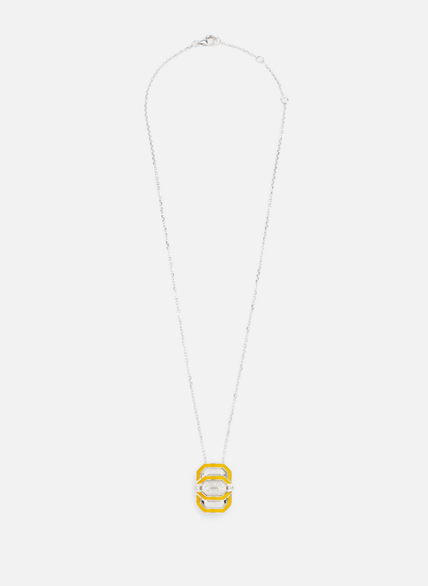 Mini My way necklace in Yellow silverSTATEMENT 