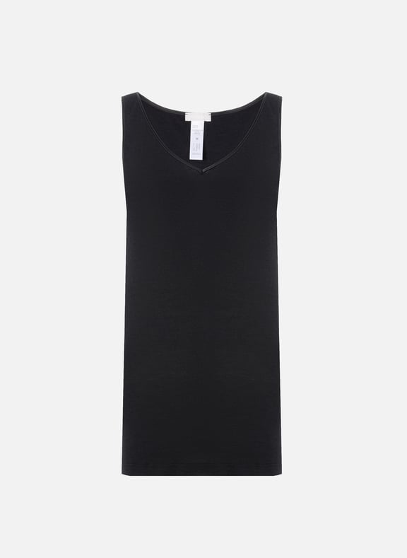 Débardeur en laine et soie Noir by HANRO HANRO Débardeur en laine et soie Noir