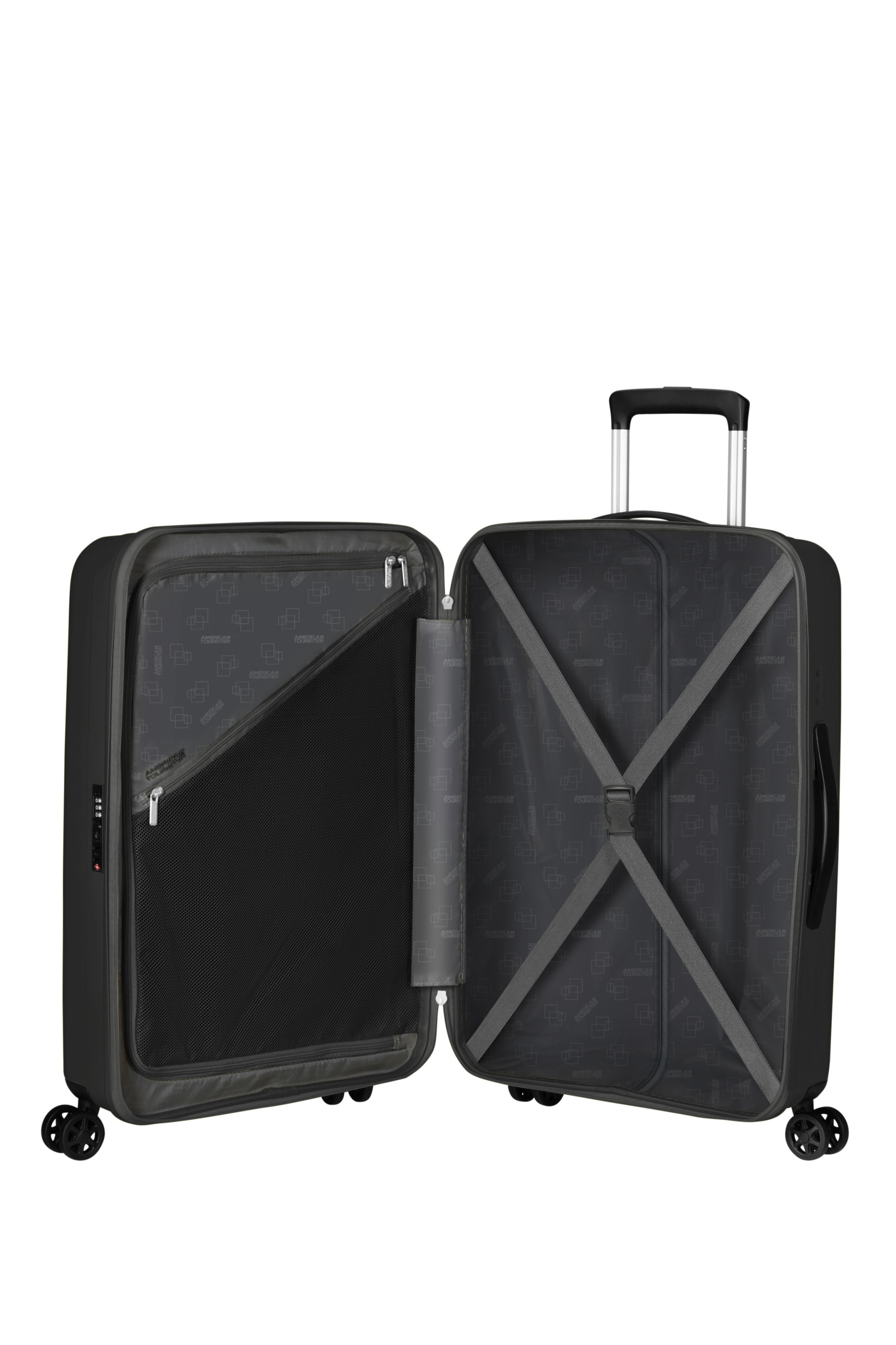 Rejoy valise 4 roues taille m AMERICAN TOURISTER Noir