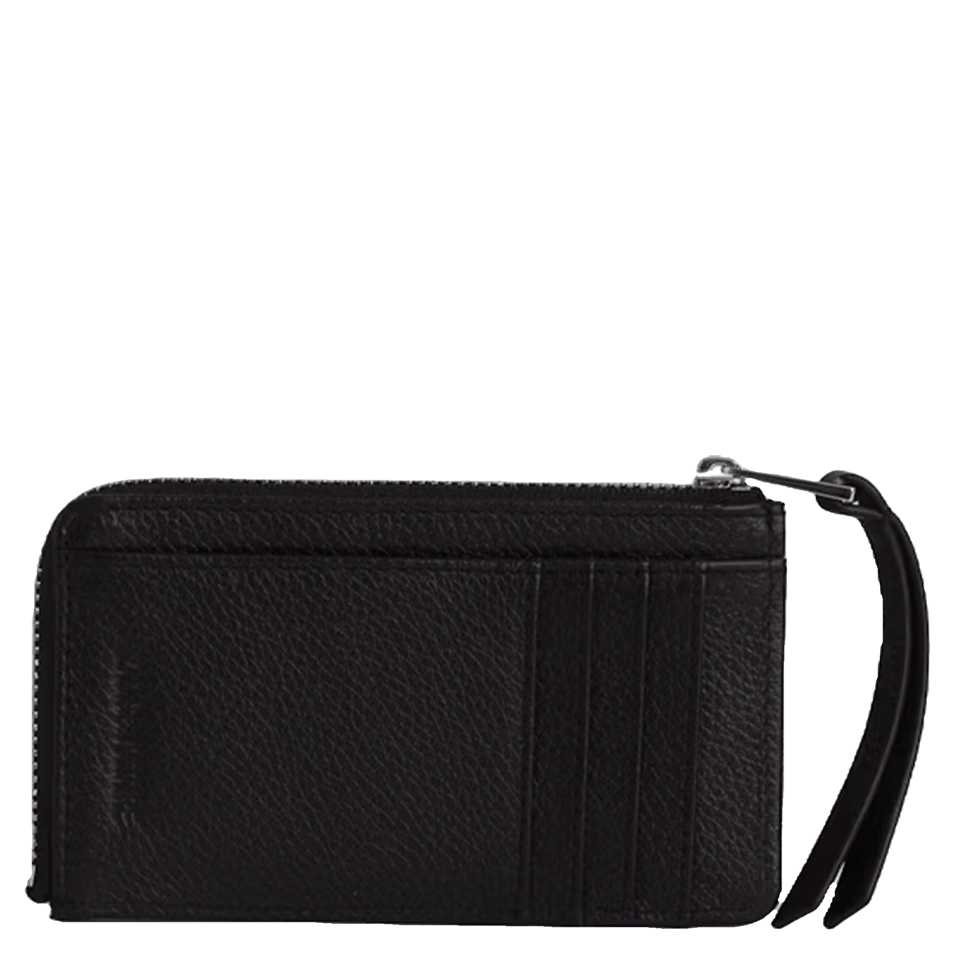 Porte-cartes en cuir zv card ZADIG&VOLTAIRE Noir