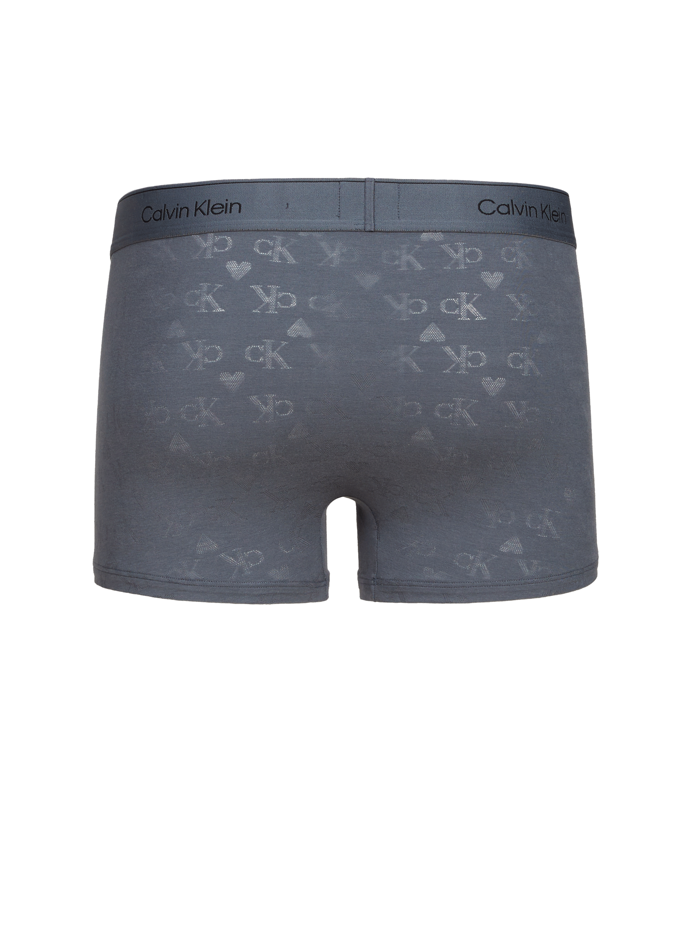Cotton and modal-blend boxers CALVIN KLEIN Grey