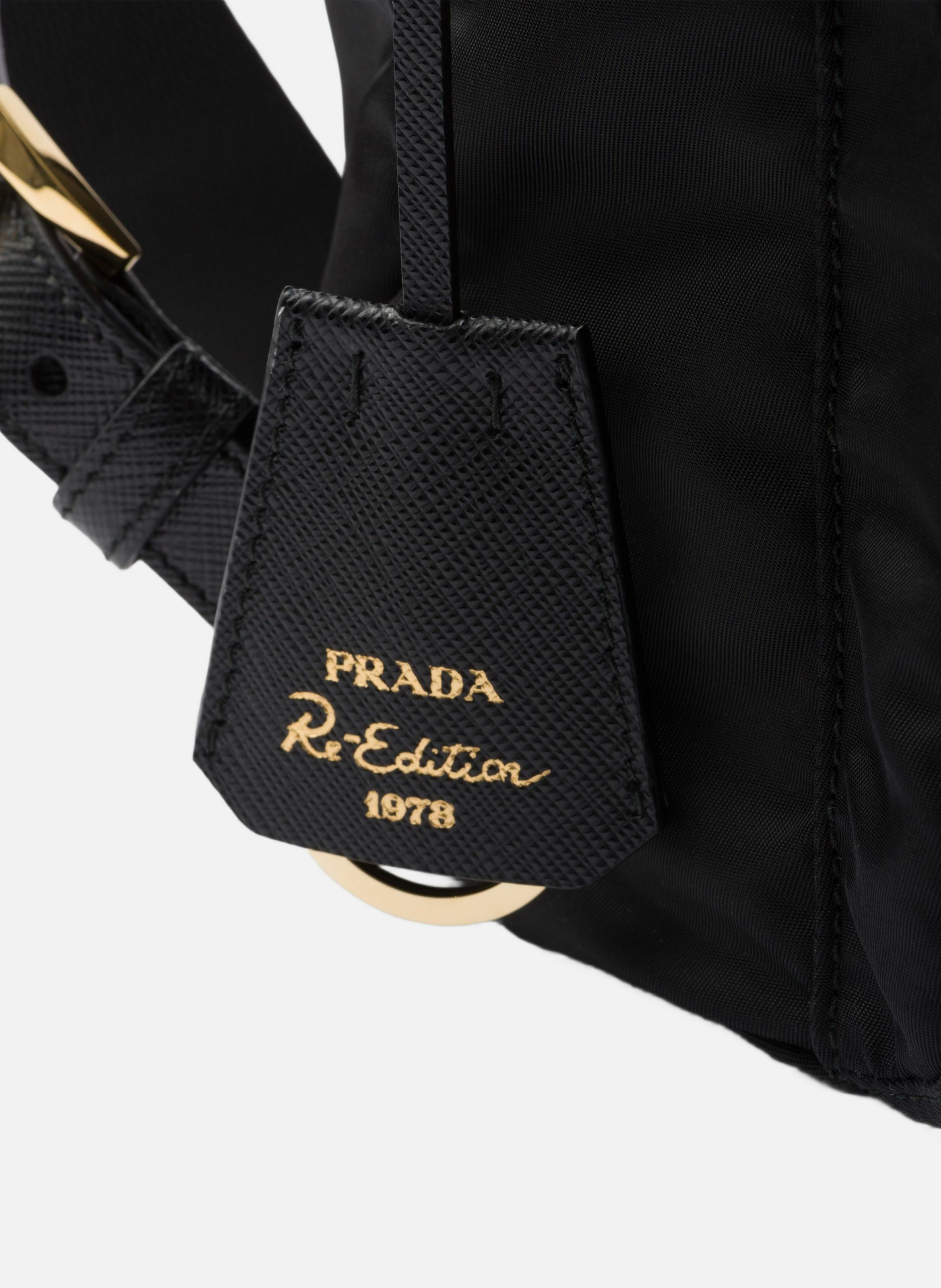 Petit sac à dos prada re-edition 1978 en re-nylon PRADA Noir
