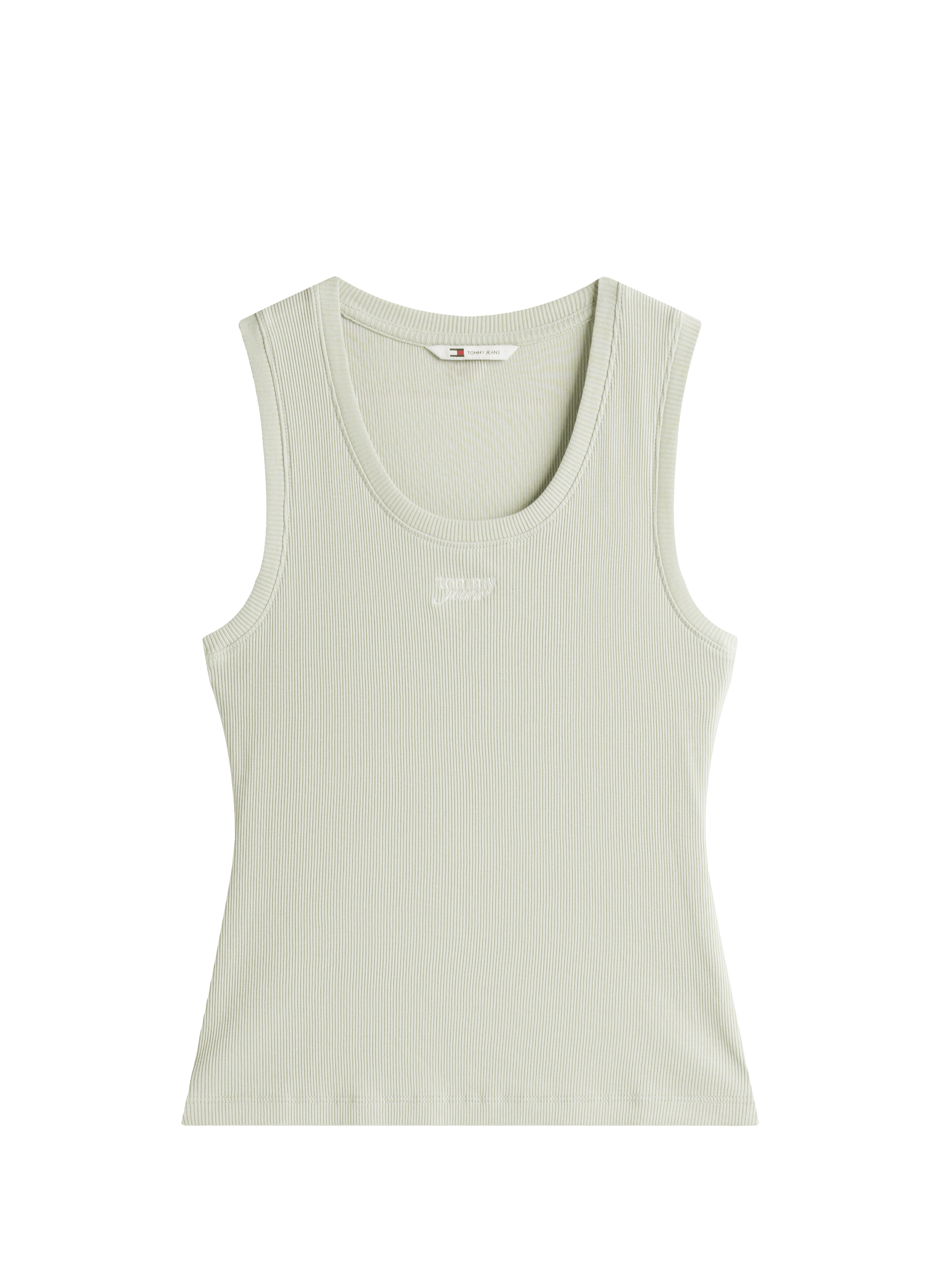 Débardeur ajusté à logo TOMMY HILFIGER Kaki