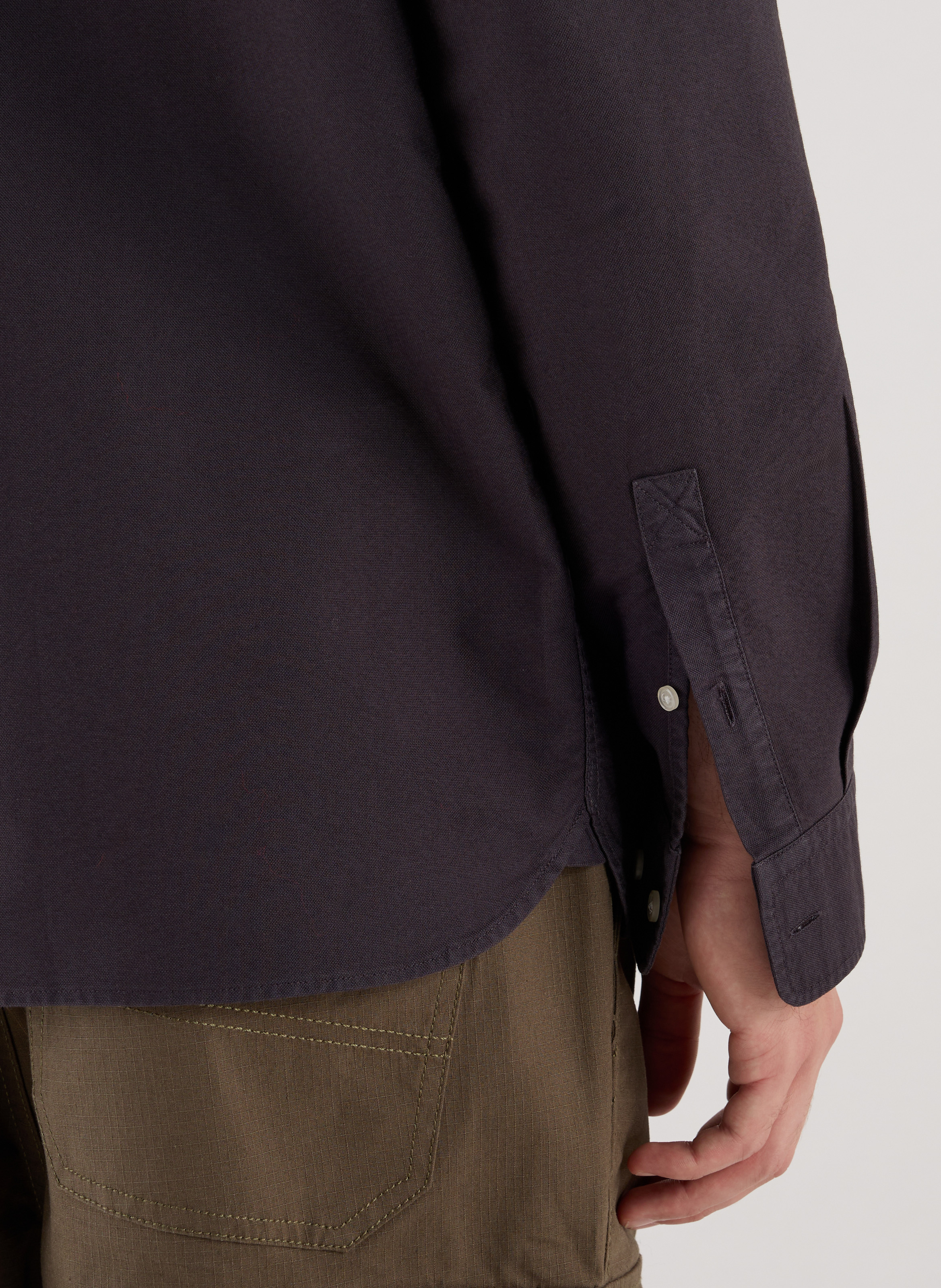 Chemise Amen en coton SAISON 1865 Bleu