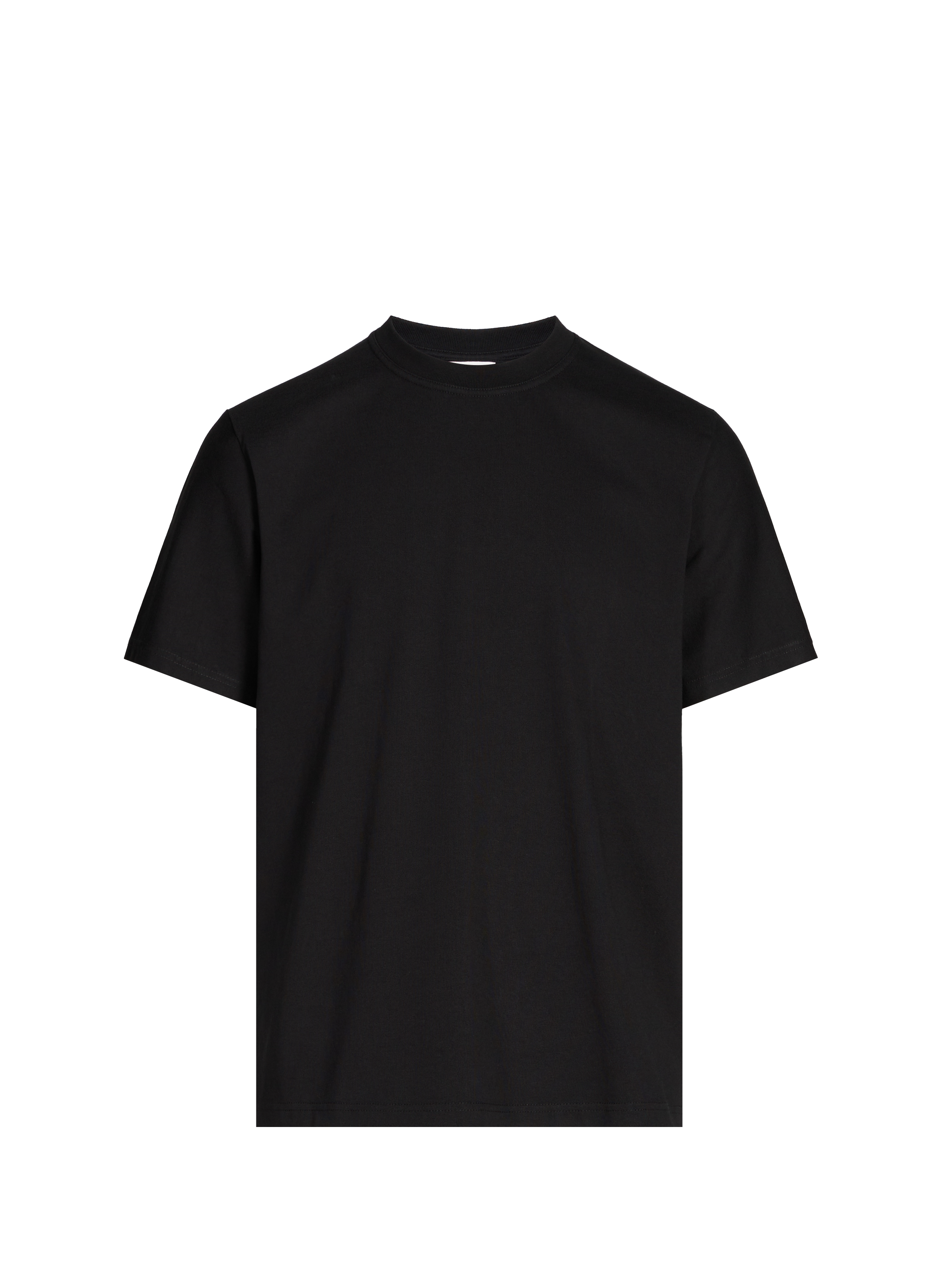 Straight printed cotton T-shirt ARTE ANTWERP Black
