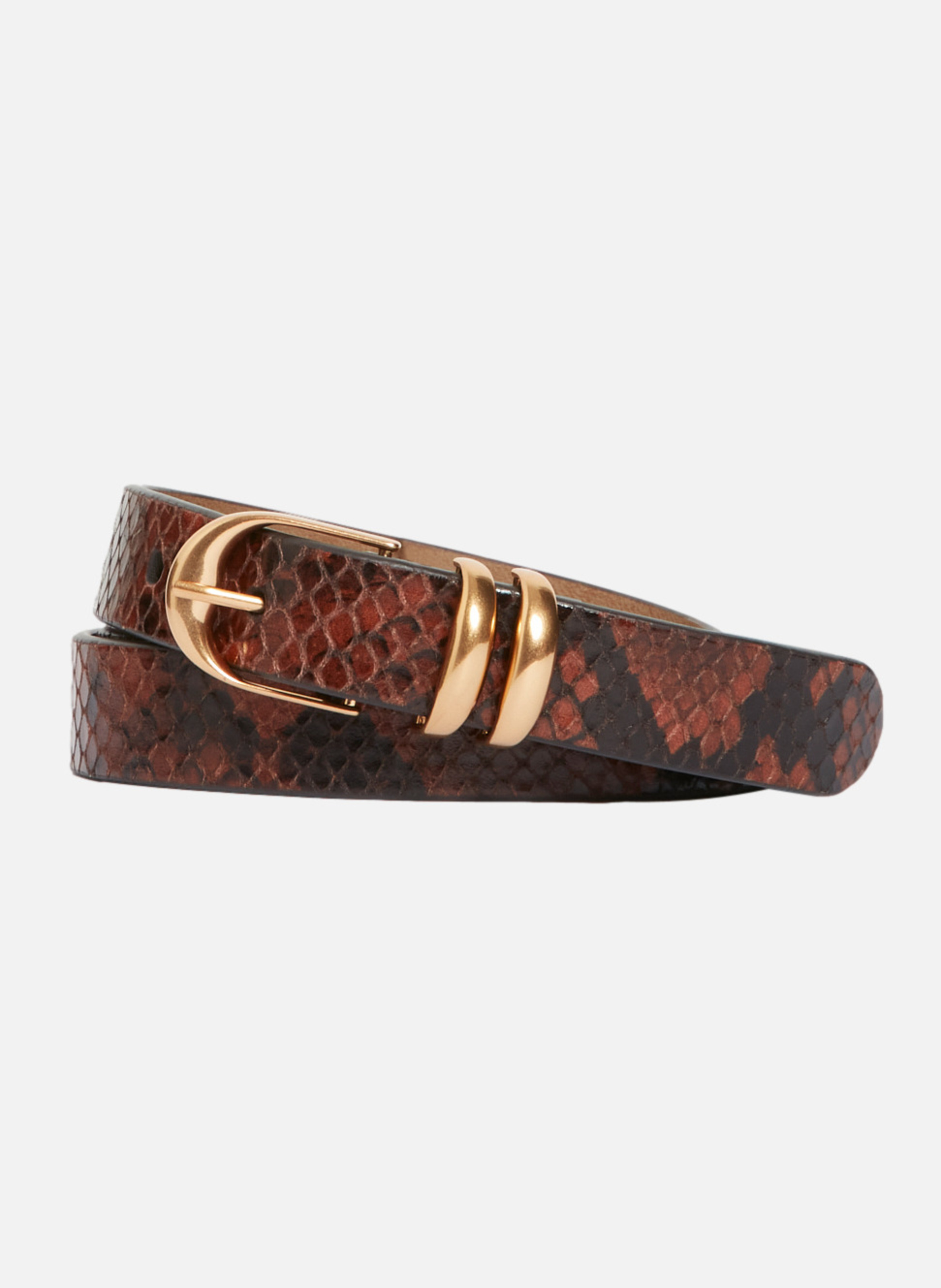 Ceinture 20mm cuir VANESSA BRUNO Marron