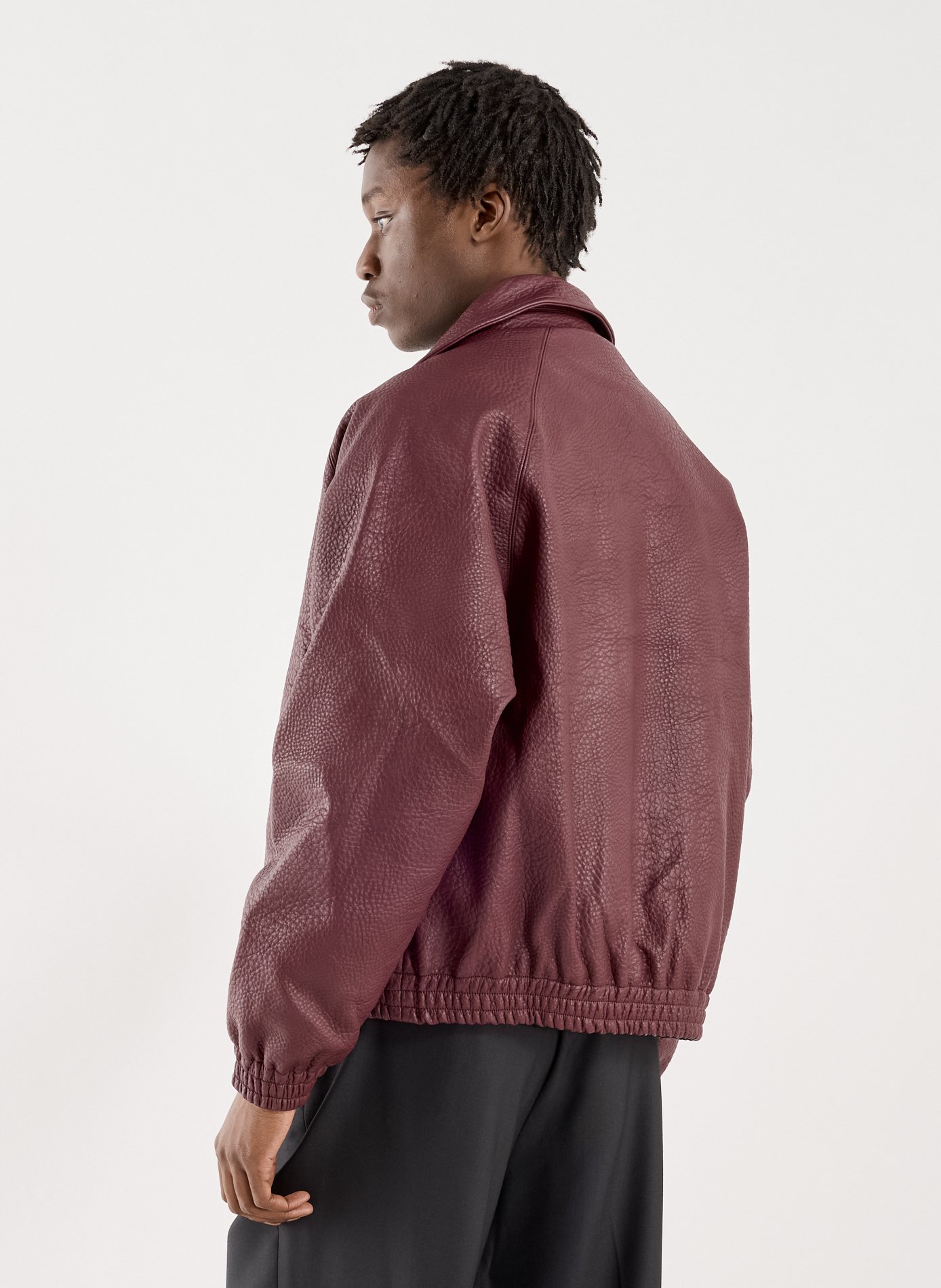 Oversized jacket with a classic collar ARTE ANTWERP Red