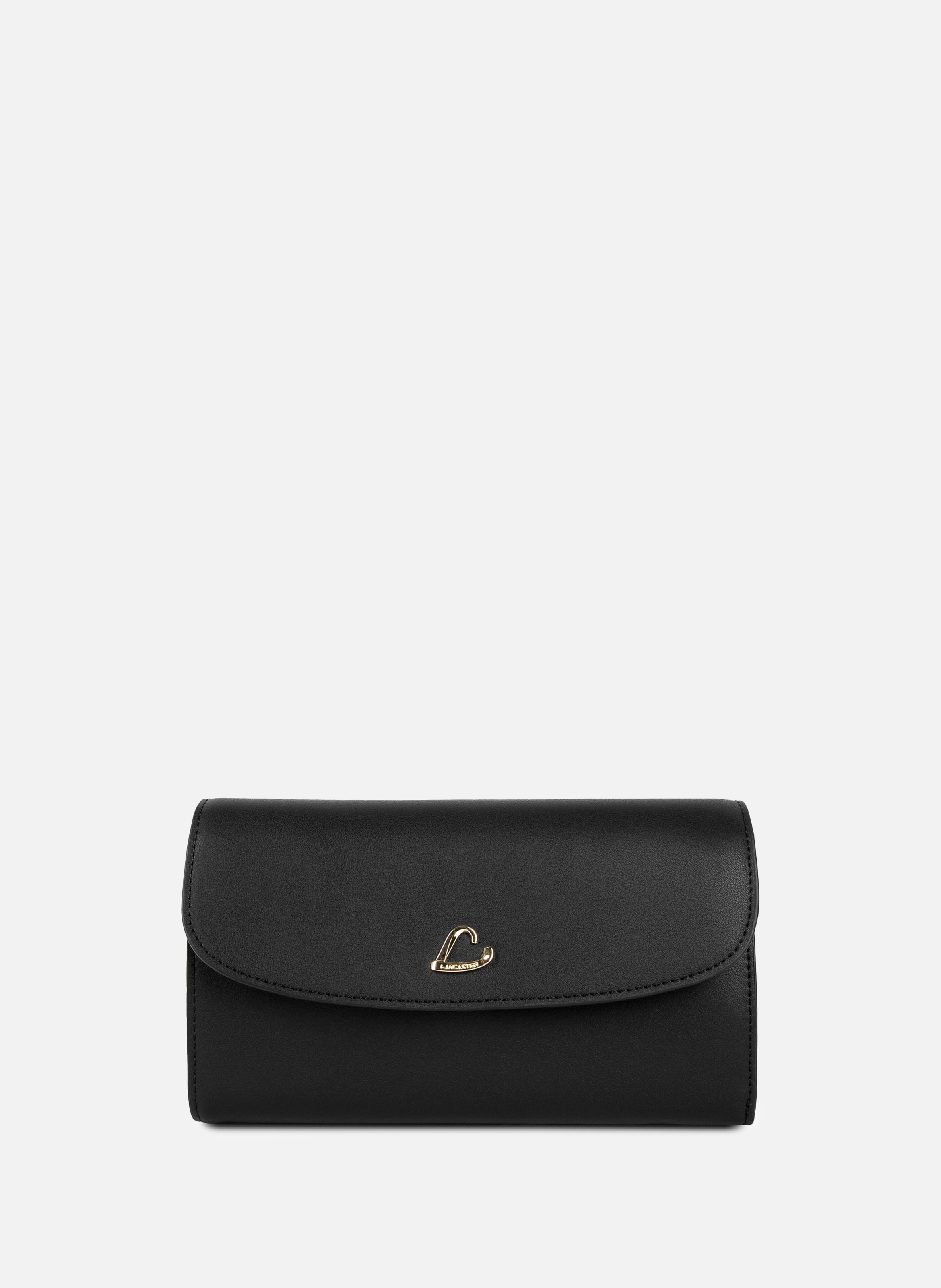 LANCASTER Back to back organizer wallet - City Philos Black