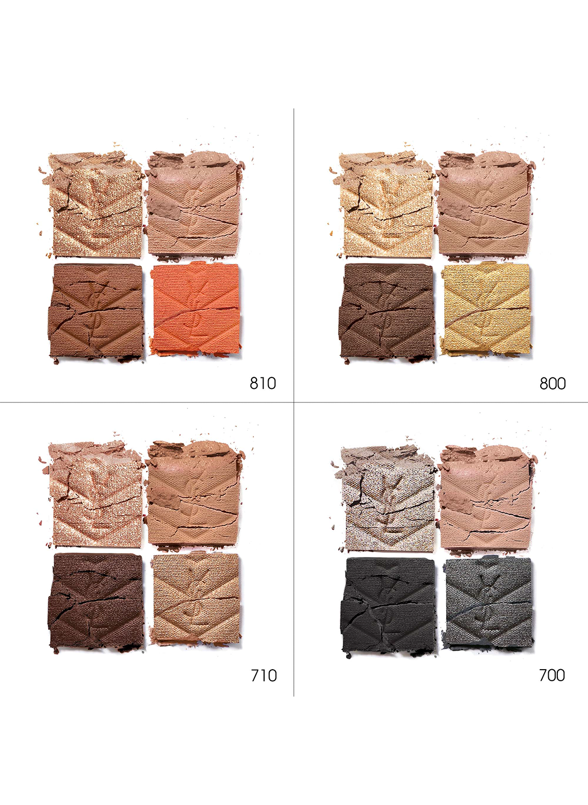 Mini Clutch Eyeshadow Palette - Intense Pigments - Long-lasting YVES SAINT LAURENT 700 over noir