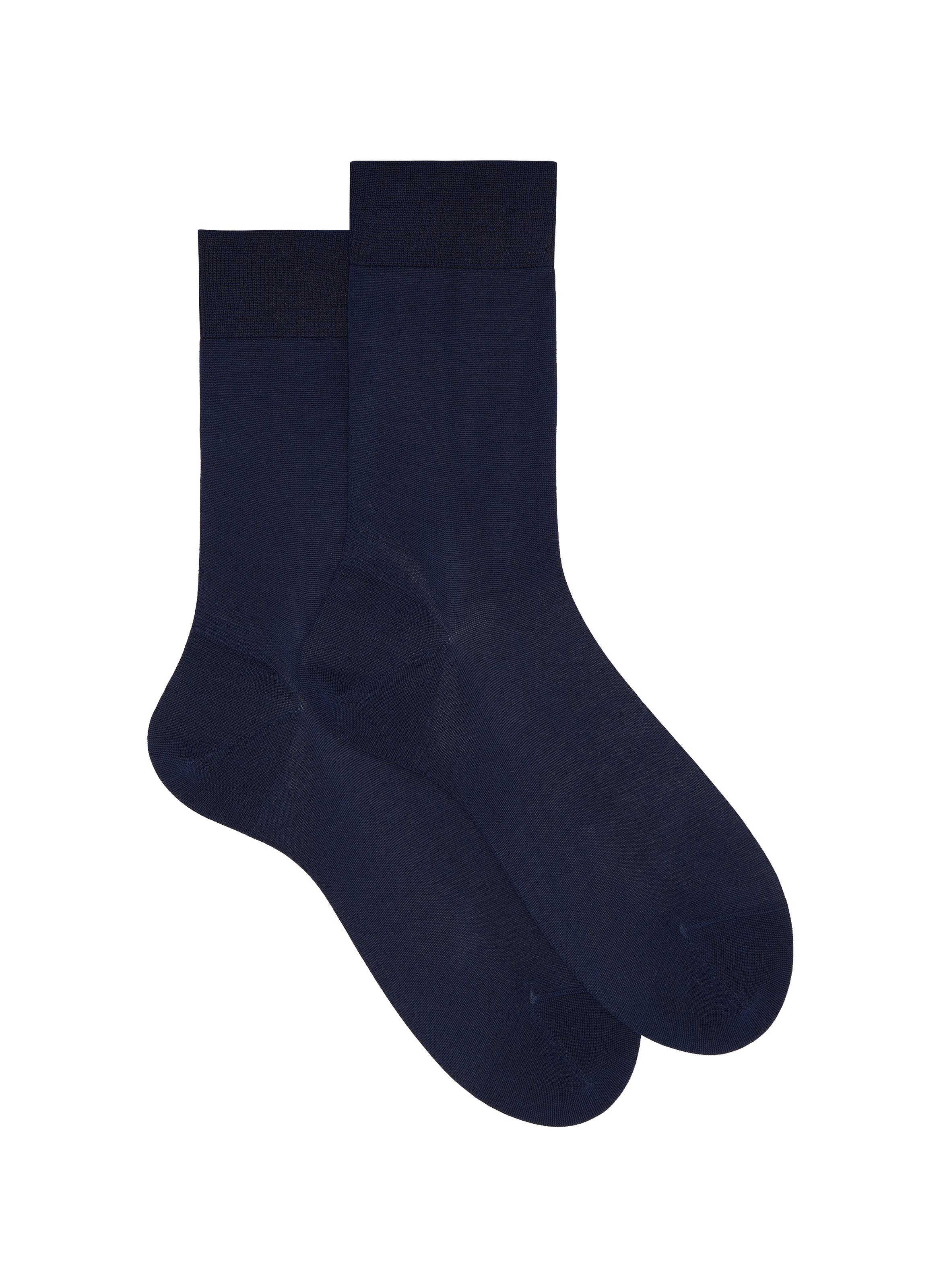 Cotton mid-calf socks DORÉ DORÉ Blue