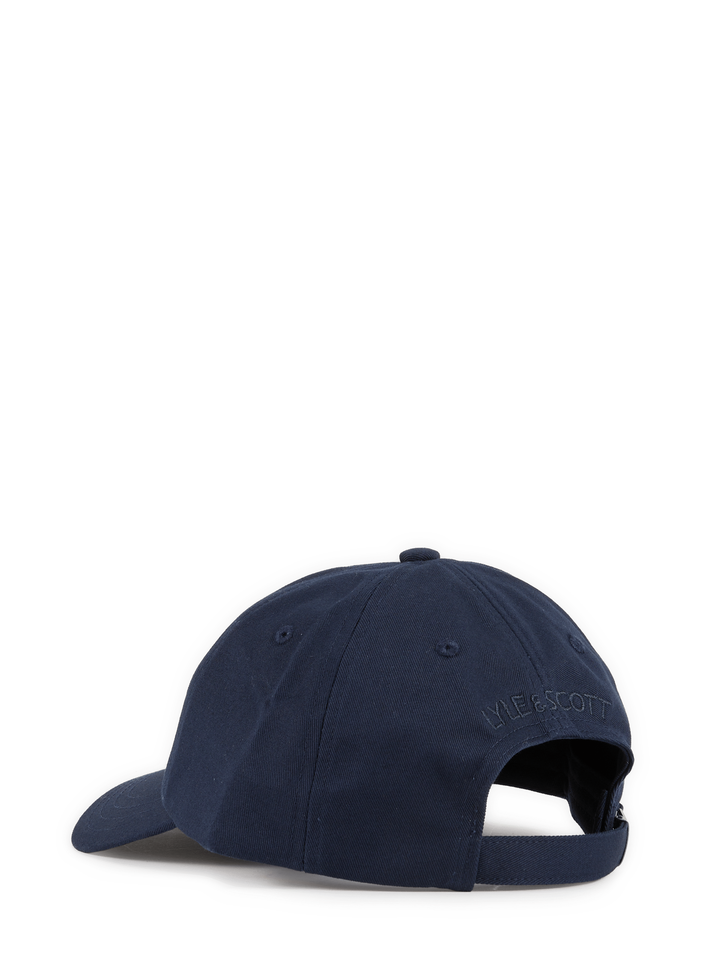 Cotton Logo Baseball Cap LYLE & SCOTT Blue