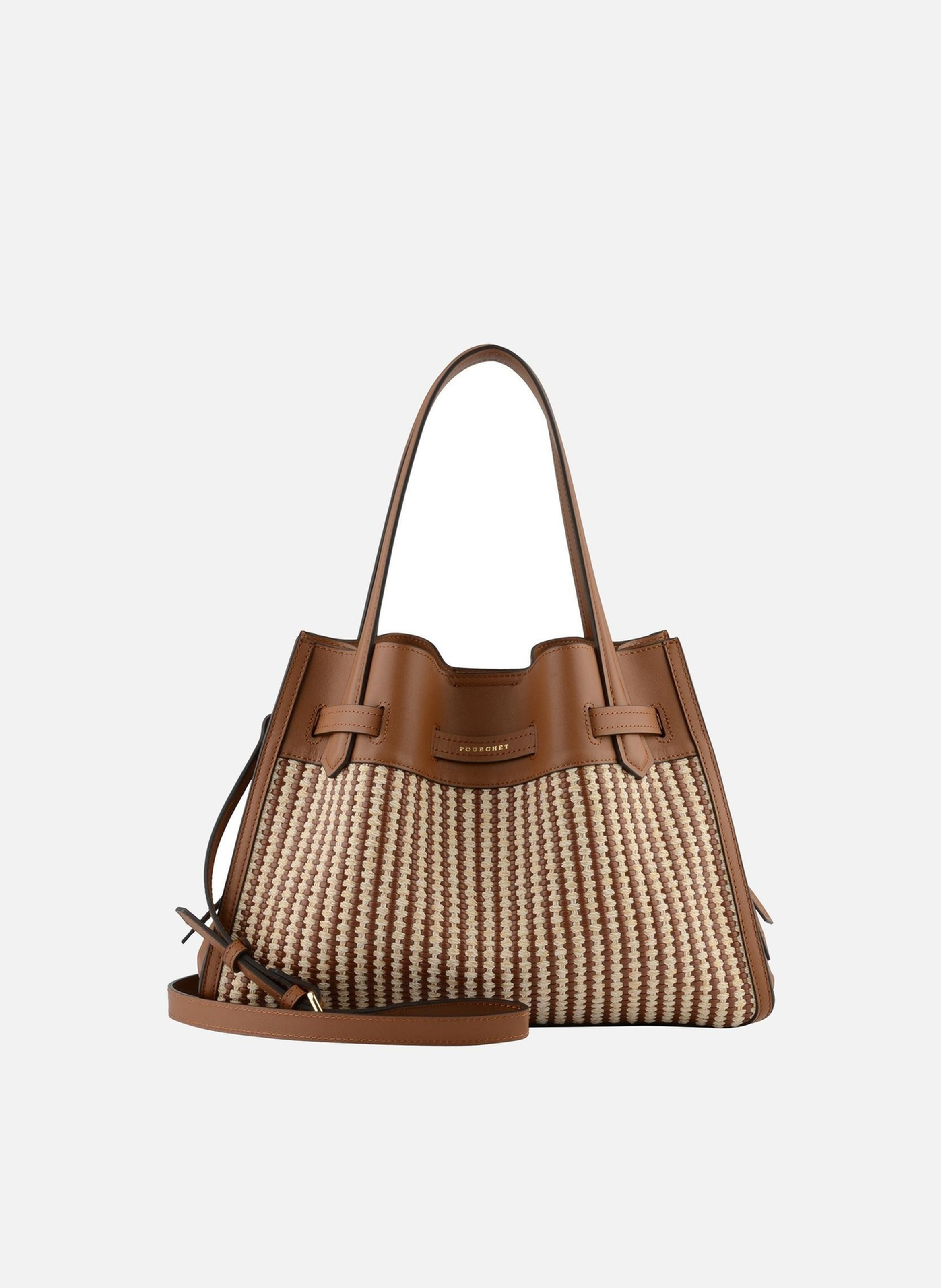 Blossom tressé | sac à main POURCHET Doré